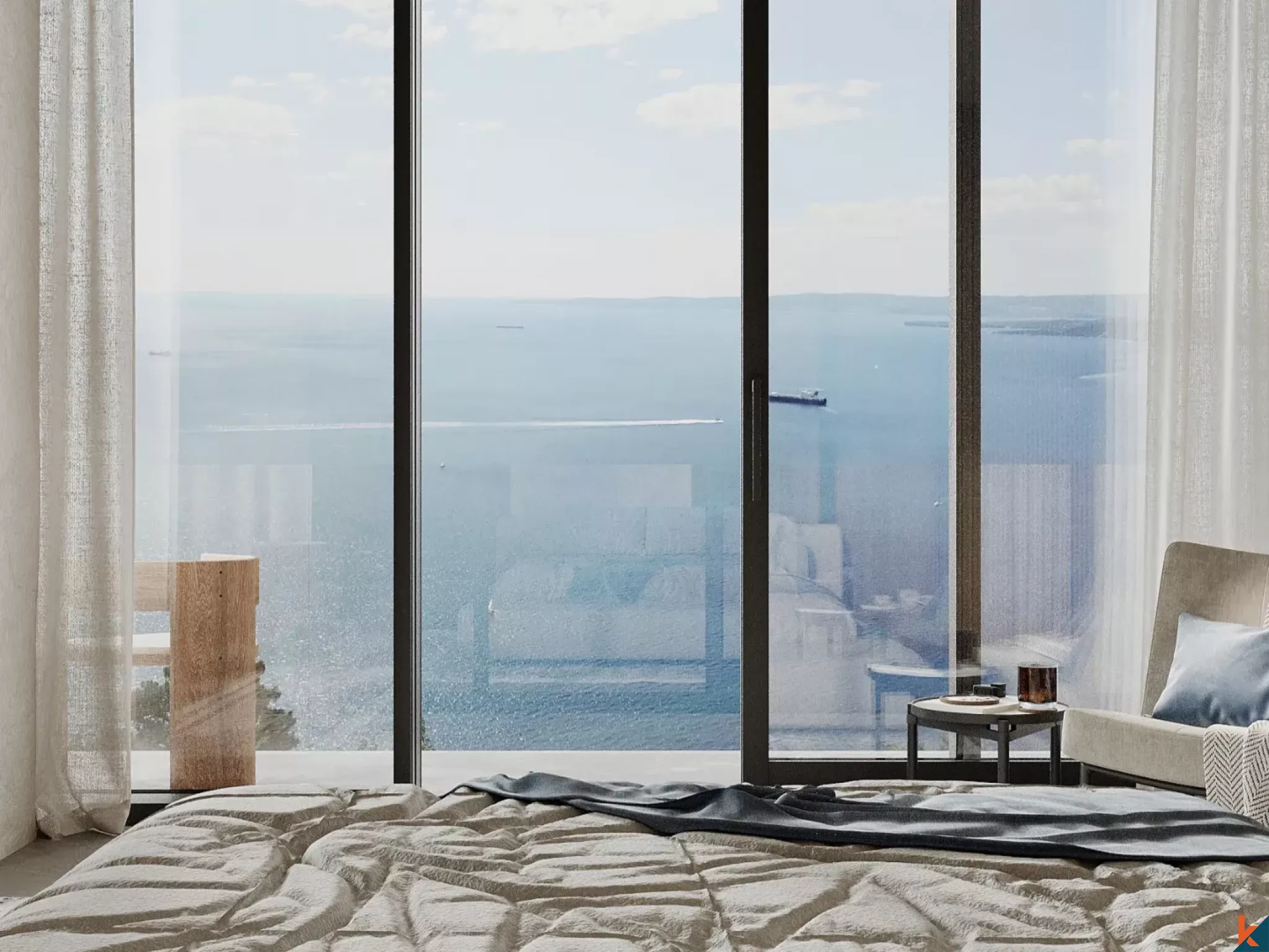 Two Bedroom Offplan Cliffside Villa for Lease with Unobstructed Ocean View in Uluwatu