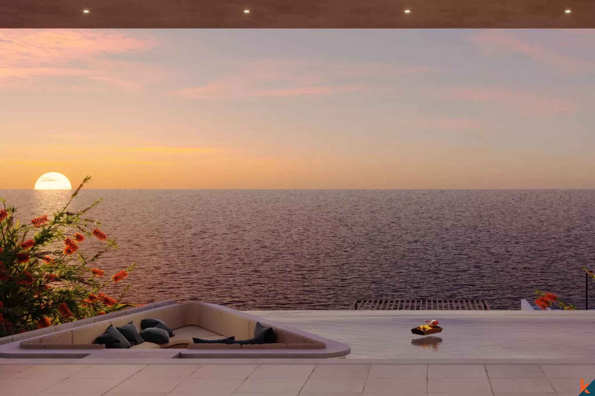 Two Bedroom Offplan Cliffside Villa for Lease with Unobstructed Ocean View in Uluwatu