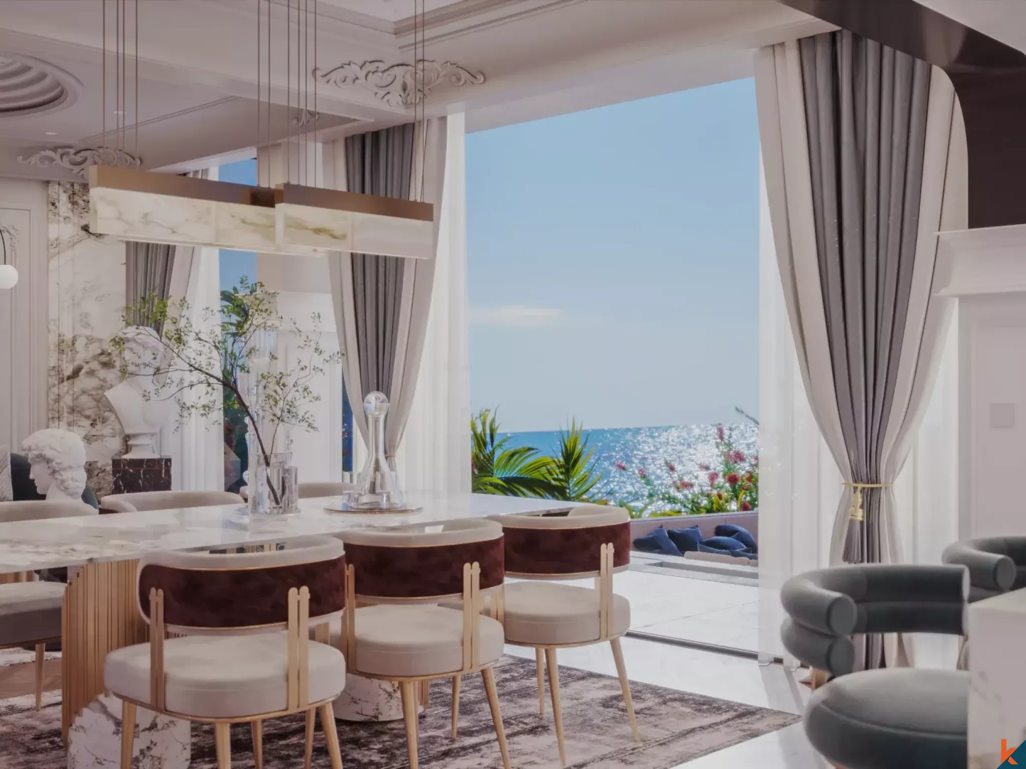 Two Bedroom Offplan Cliffside Villa for Lease with Unobstructed Ocean View in Uluwatu