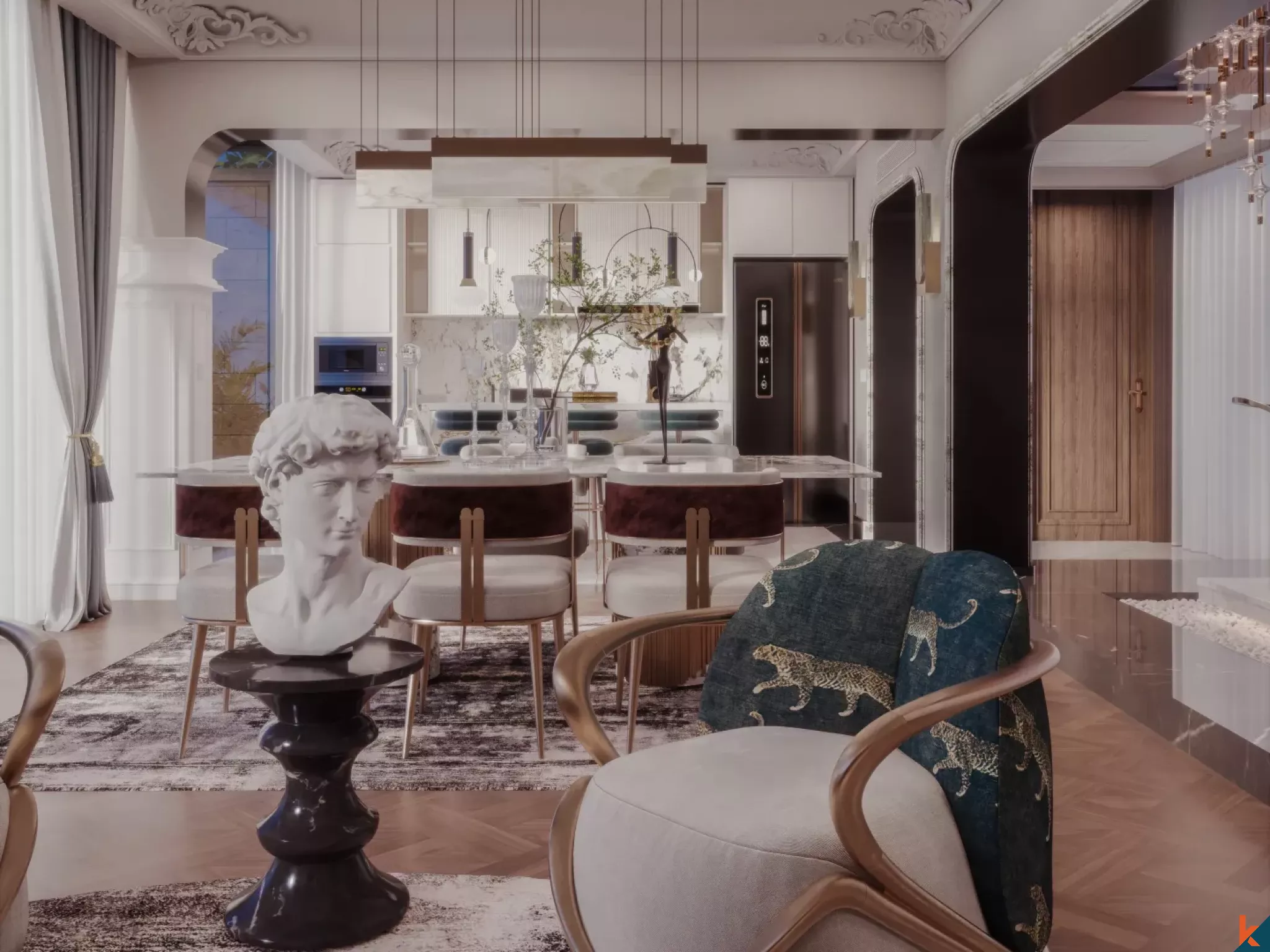 Two Bedroom Offplan Cliffside Villa for Lease with Unobstructed Ocean View in Uluwatu