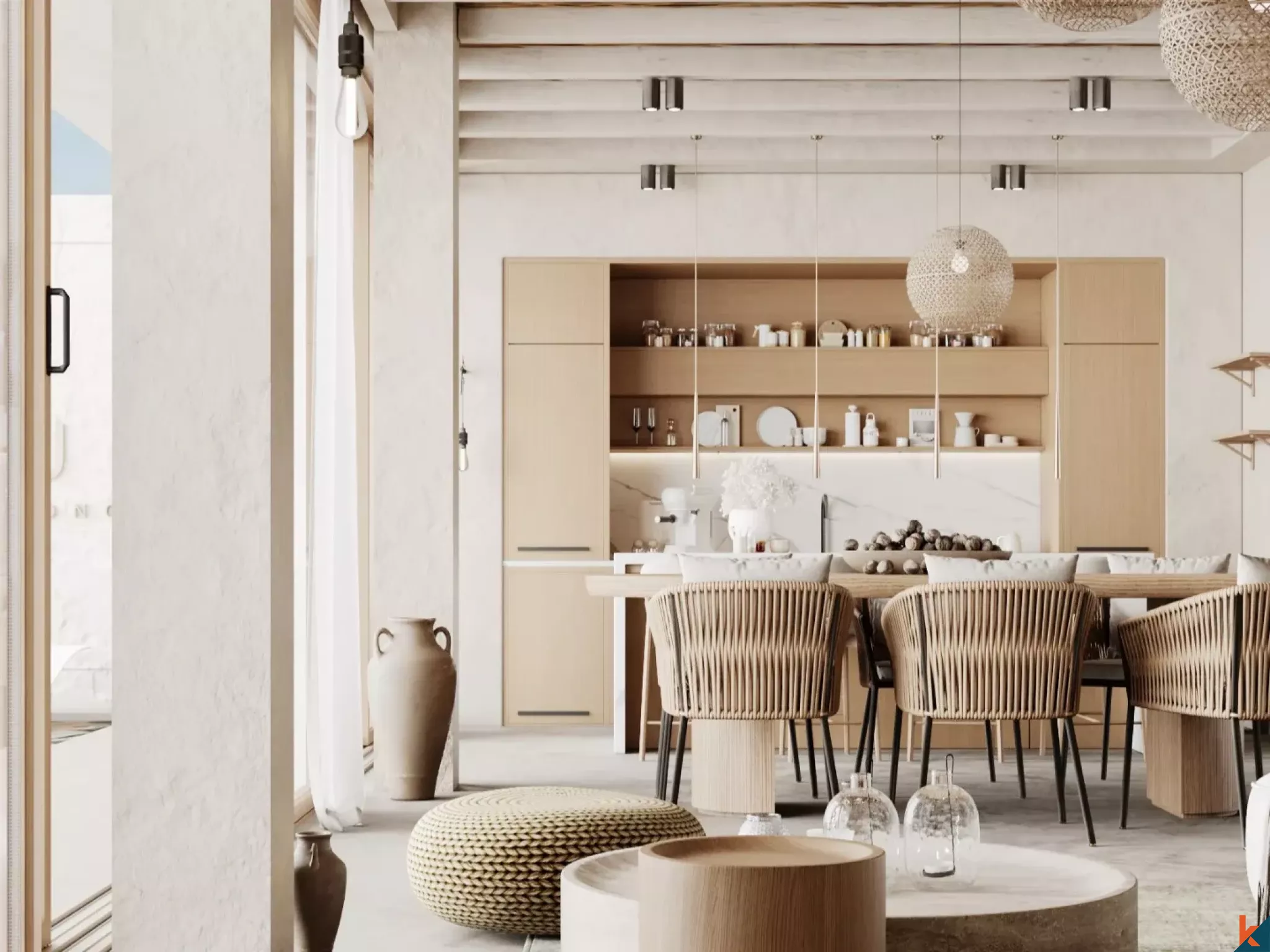 Two Bedroom Offplan Cliffside Villa for Lease with Unobstructed Ocean View in Uluwatu