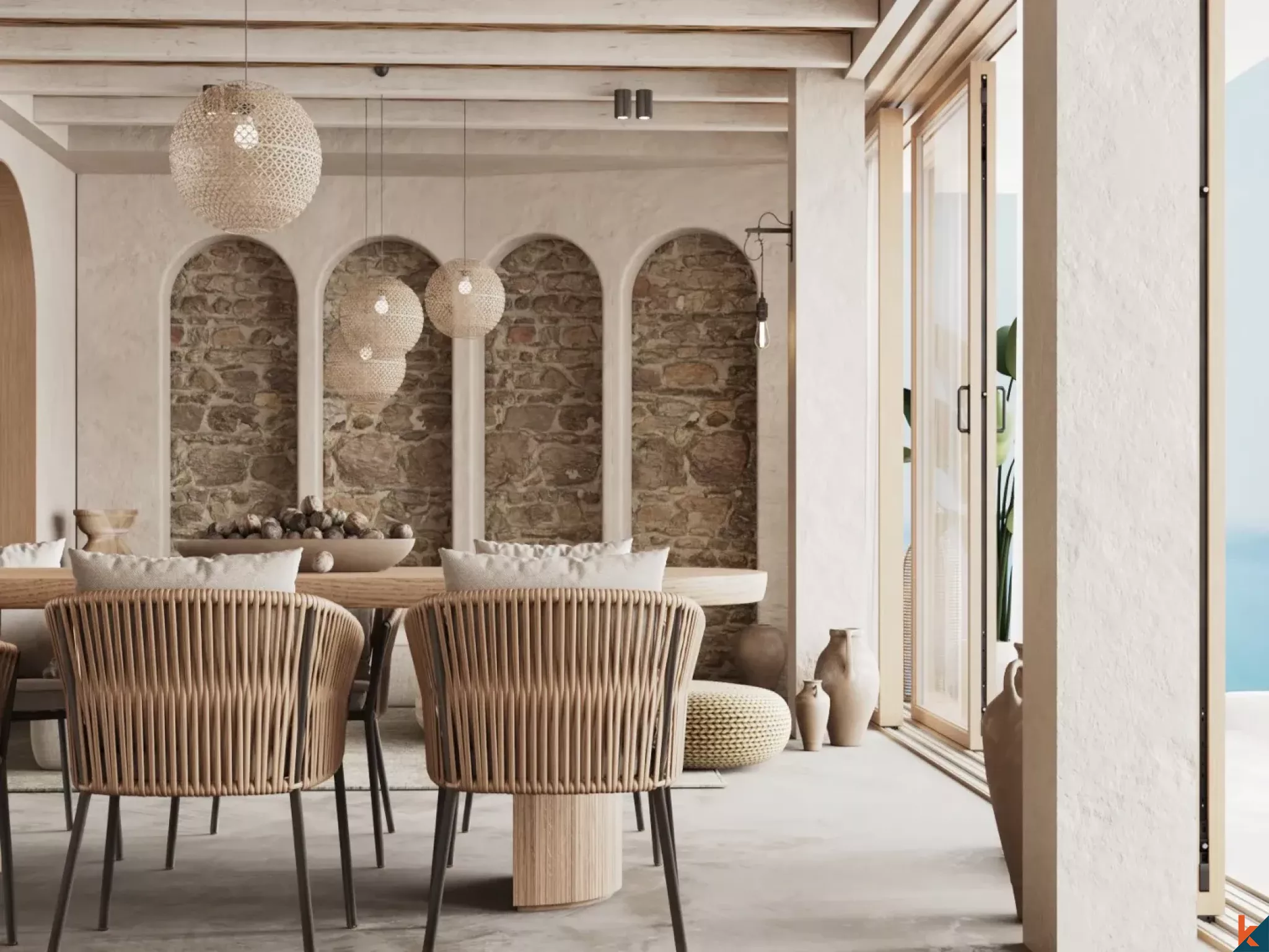 Two Bedroom Offplan Cliffside Villa for Lease with Unobstructed Ocean View in Uluwatu