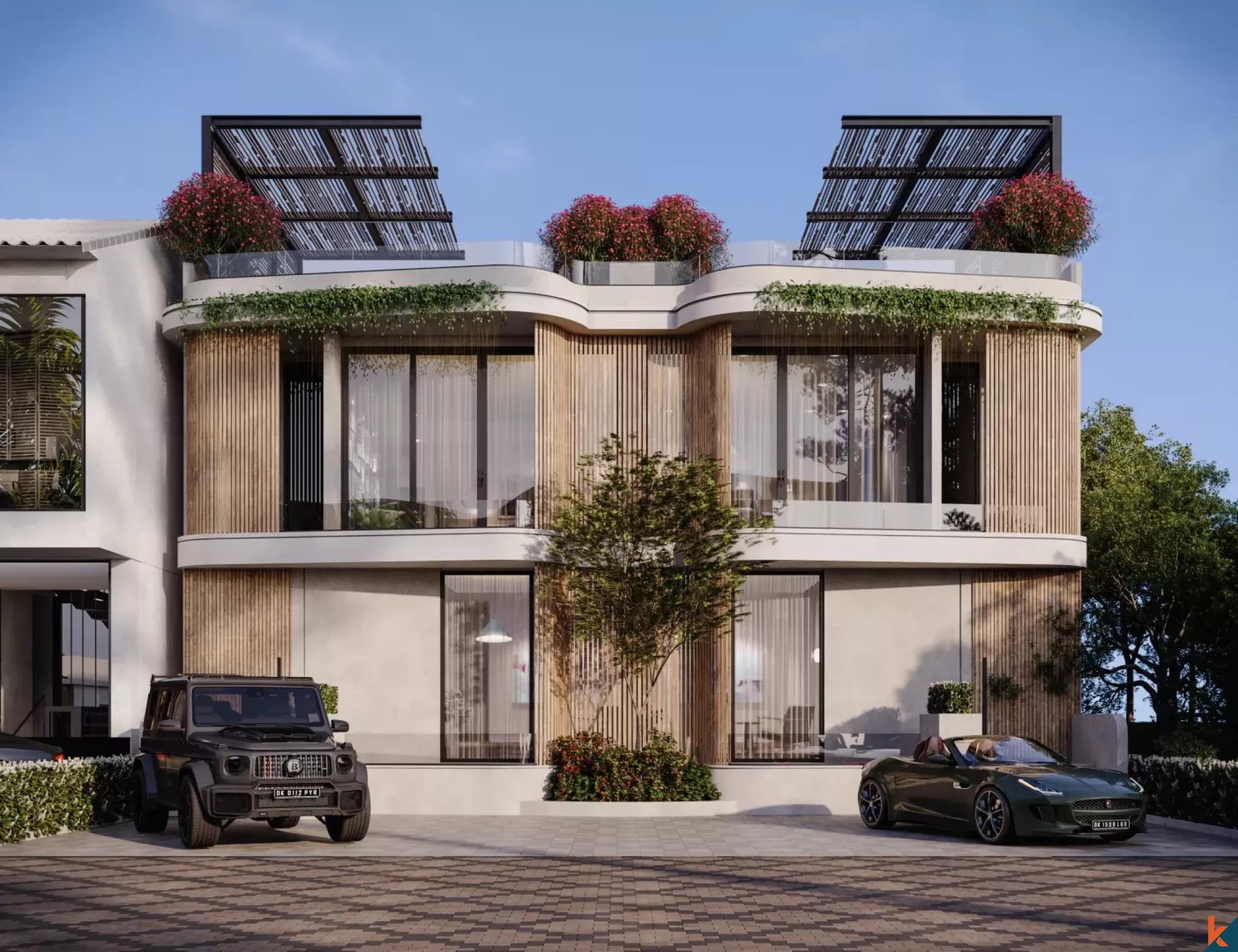 Three Bedroom Offplan Cliffside Villa for Lease with Unobstructed Ocean View in Uluwatu