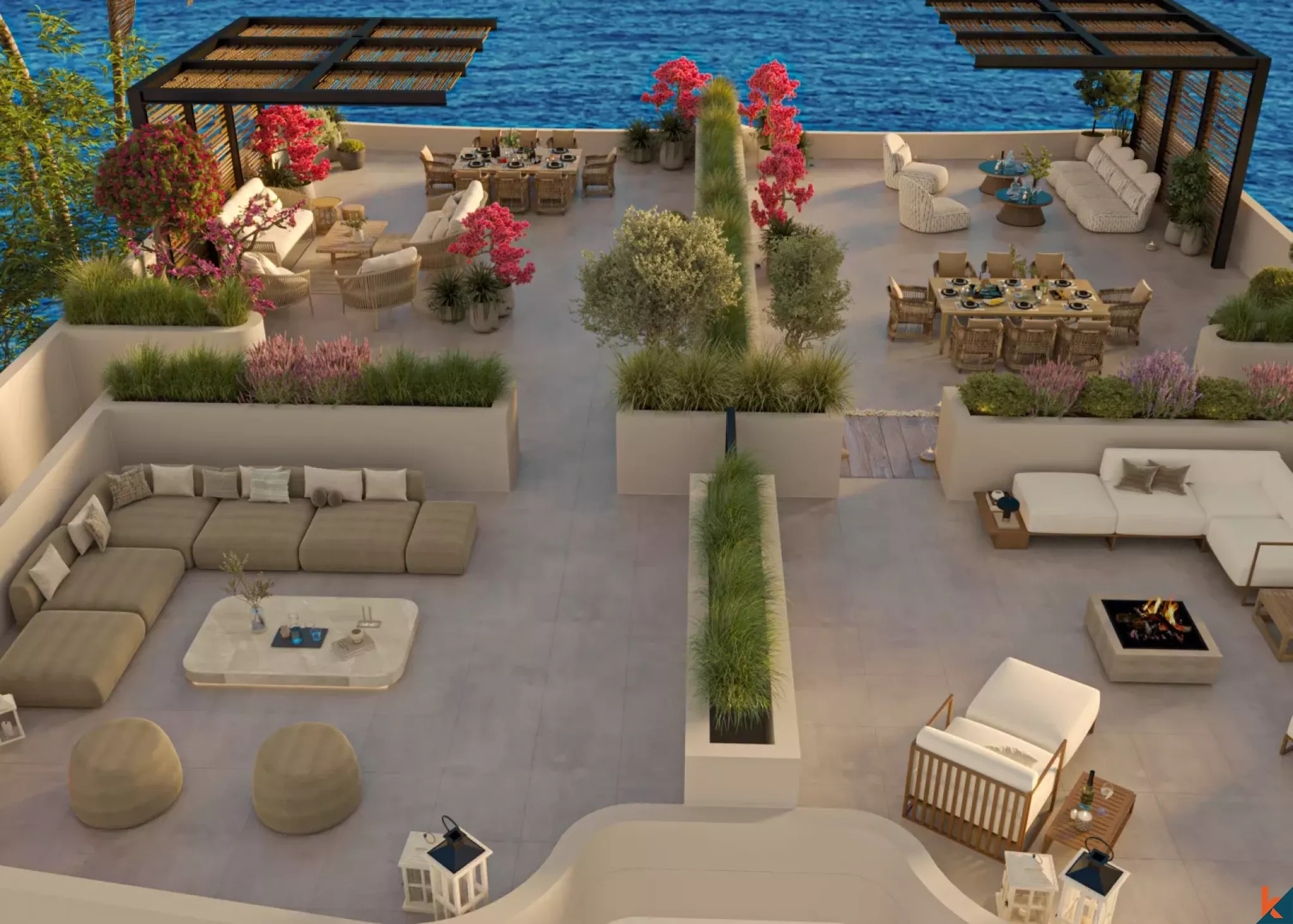 Three Bedroom Offplan Cliffside Villa for Lease with Unobstructed Ocean View in Uluwatu