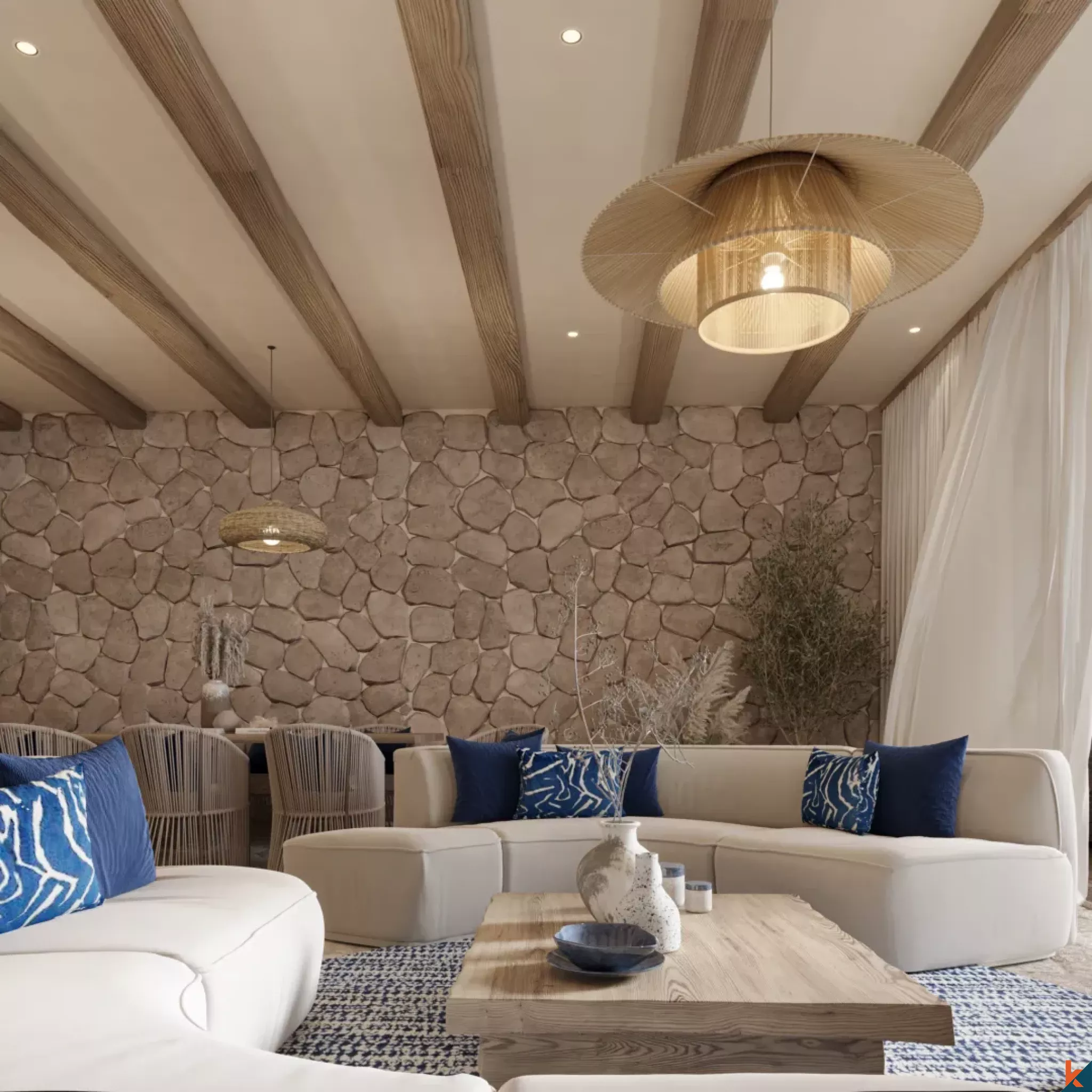 Three Bedroom Offplan Cliffside Villa for Lease with Unobstructed Ocean View in Uluwatu