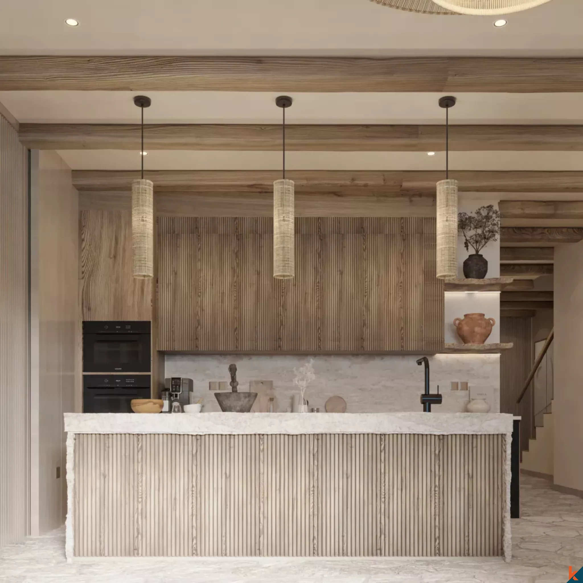 Three Bedroom Offplan Cliffside Villa for Lease with Unobstructed Ocean View in Uluwatu