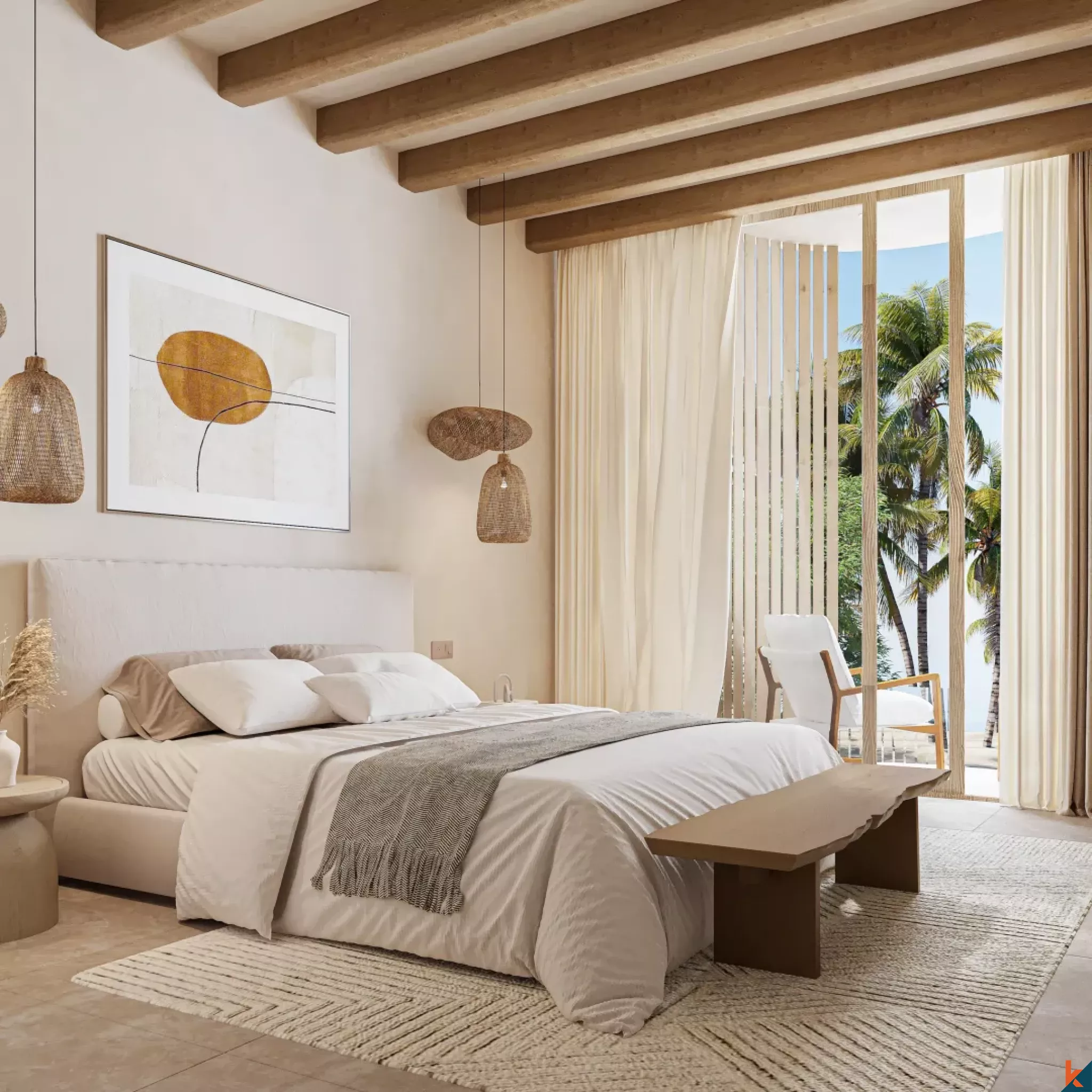 Three Bedroom Offplan Cliffside Villa for Lease with Unobstructed Ocean View in Uluwatu