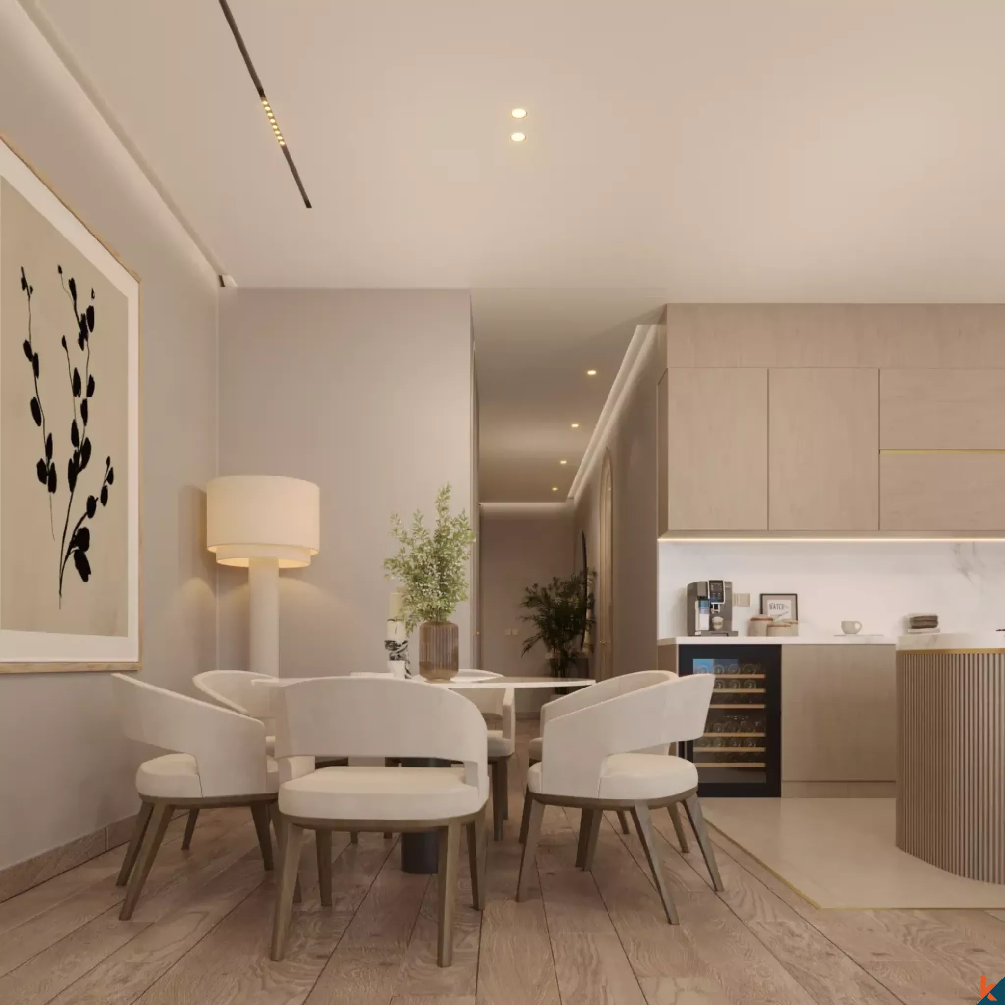 Three Bedroom Offplan Cliffside Villa for Lease with Unobstructed Ocean View in Uluwatu