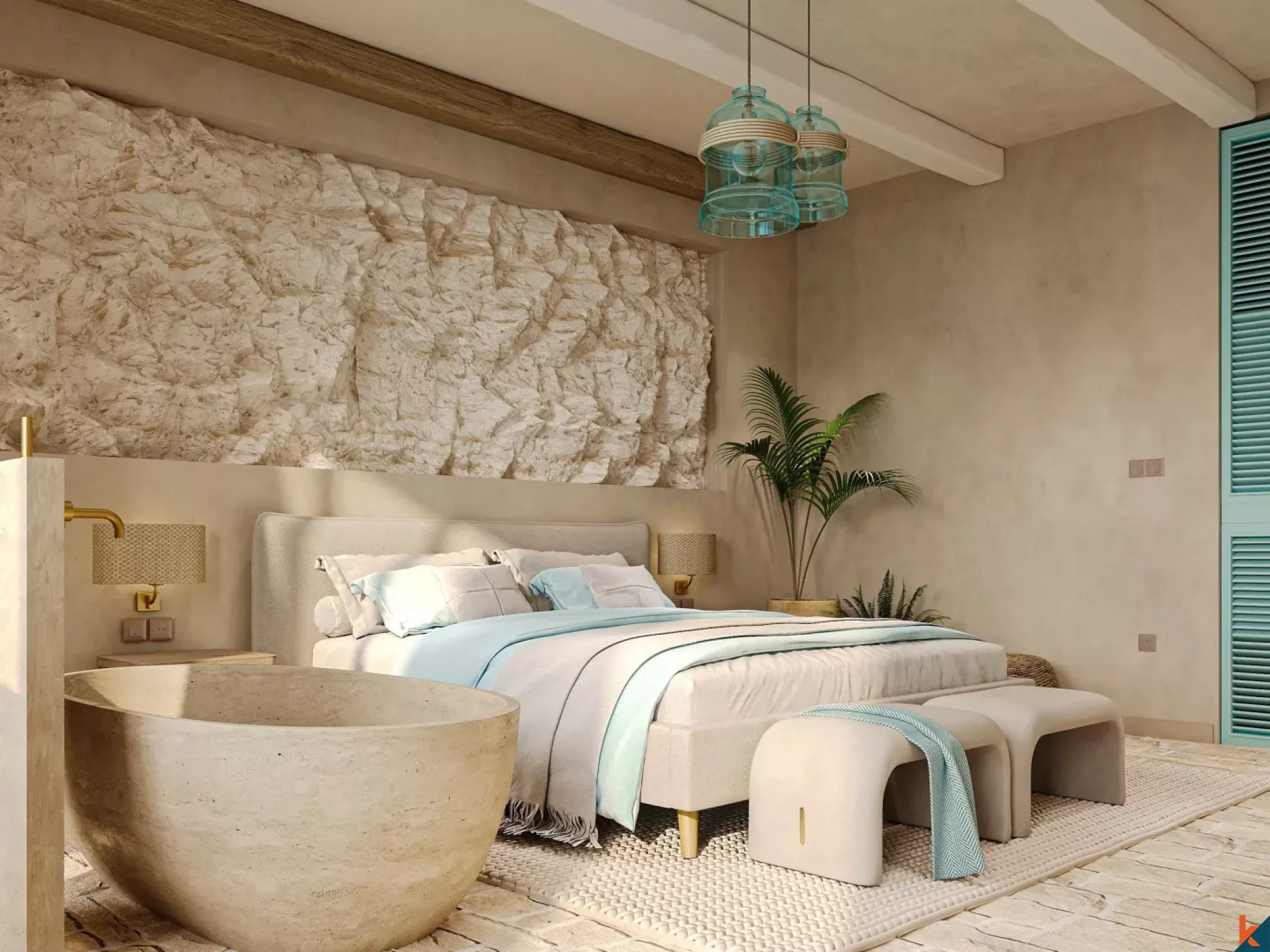 Three Bedroom Offplan Cliffside Villa for Lease with Unobstructed Ocean View in Uluwatu