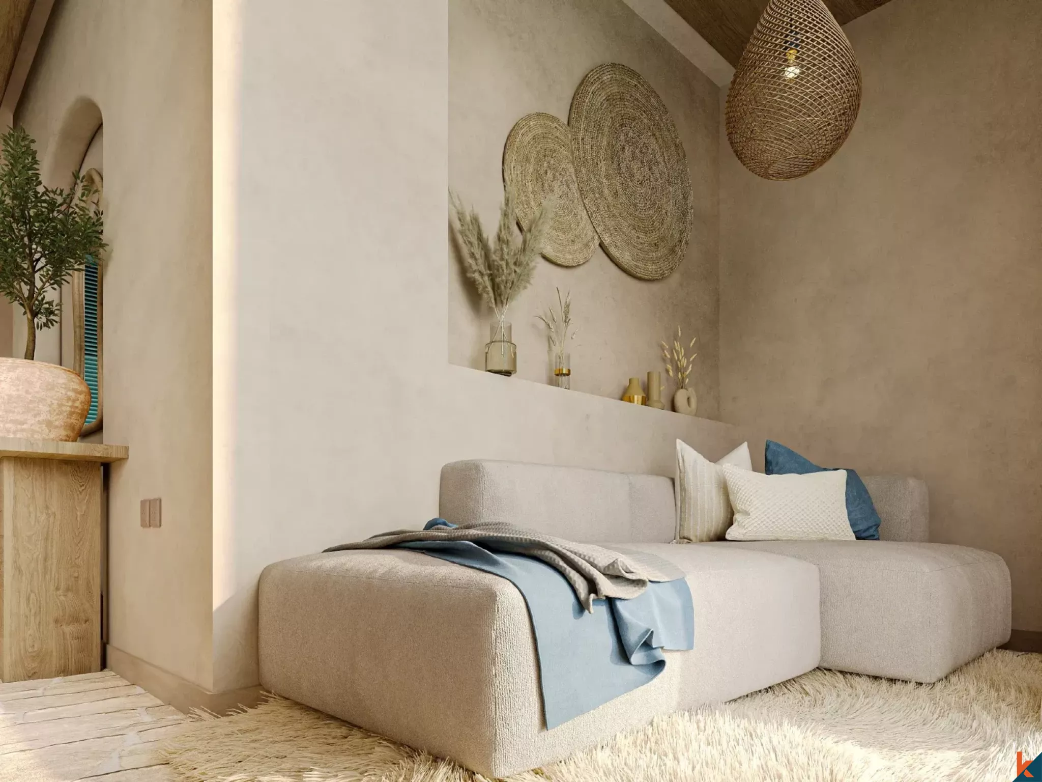 Three Bedroom Offplan Cliffside Villa for Lease with Unobstructed Ocean View in Uluwatu