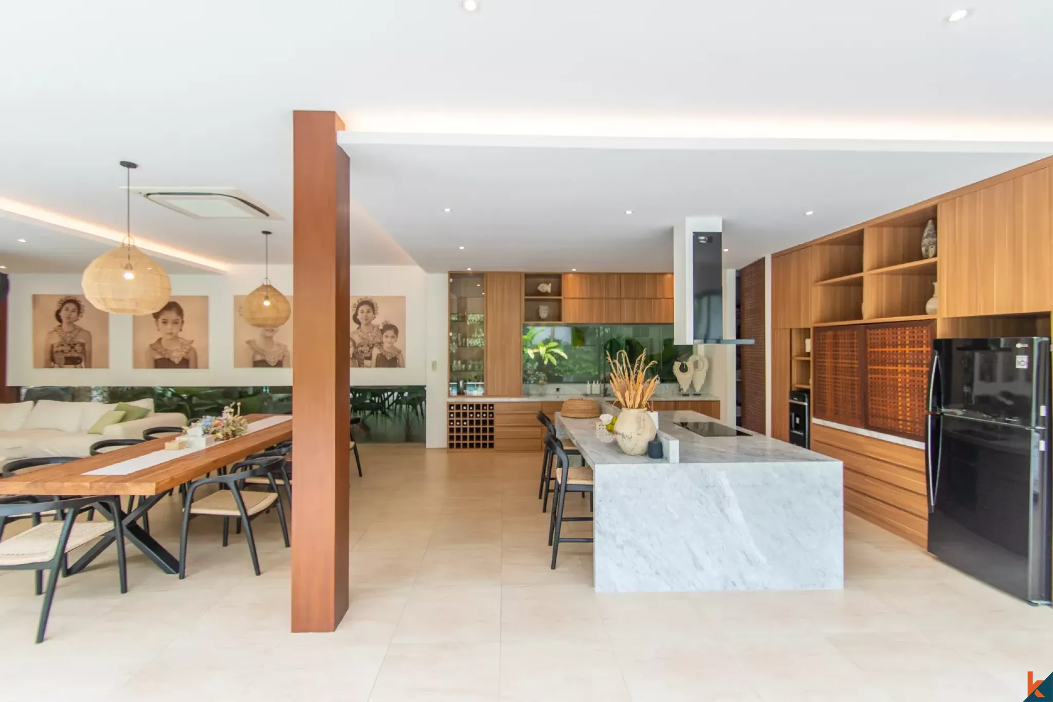 Four bedroom designer real estate for sale in Berawa