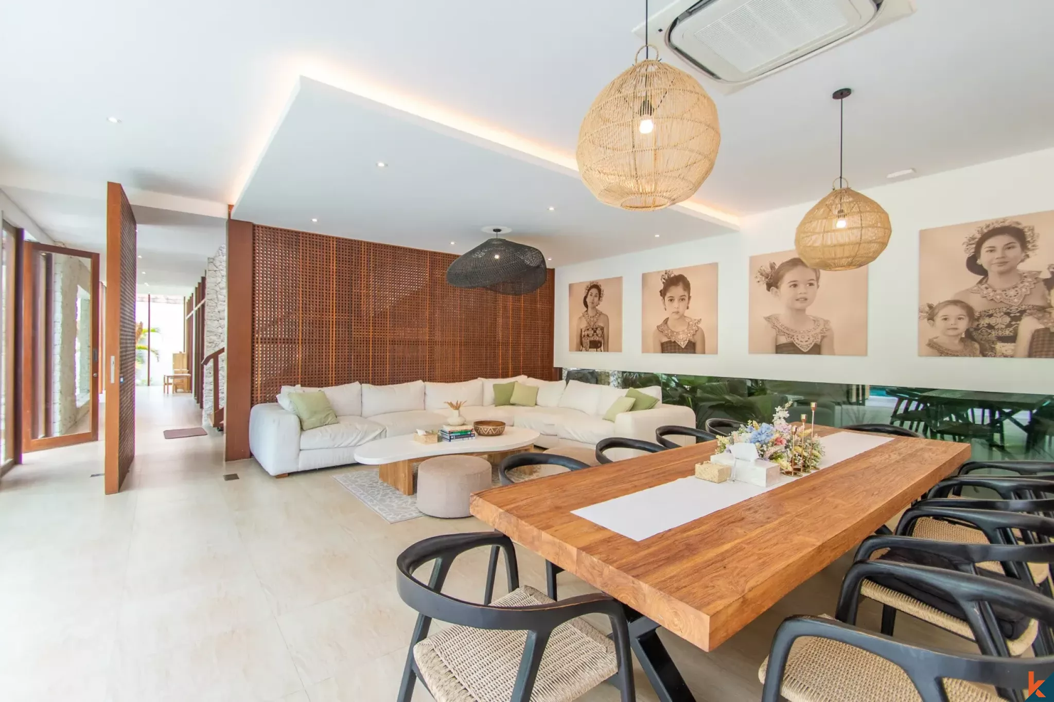 Four bedroom designer real estate for sale in Berawa