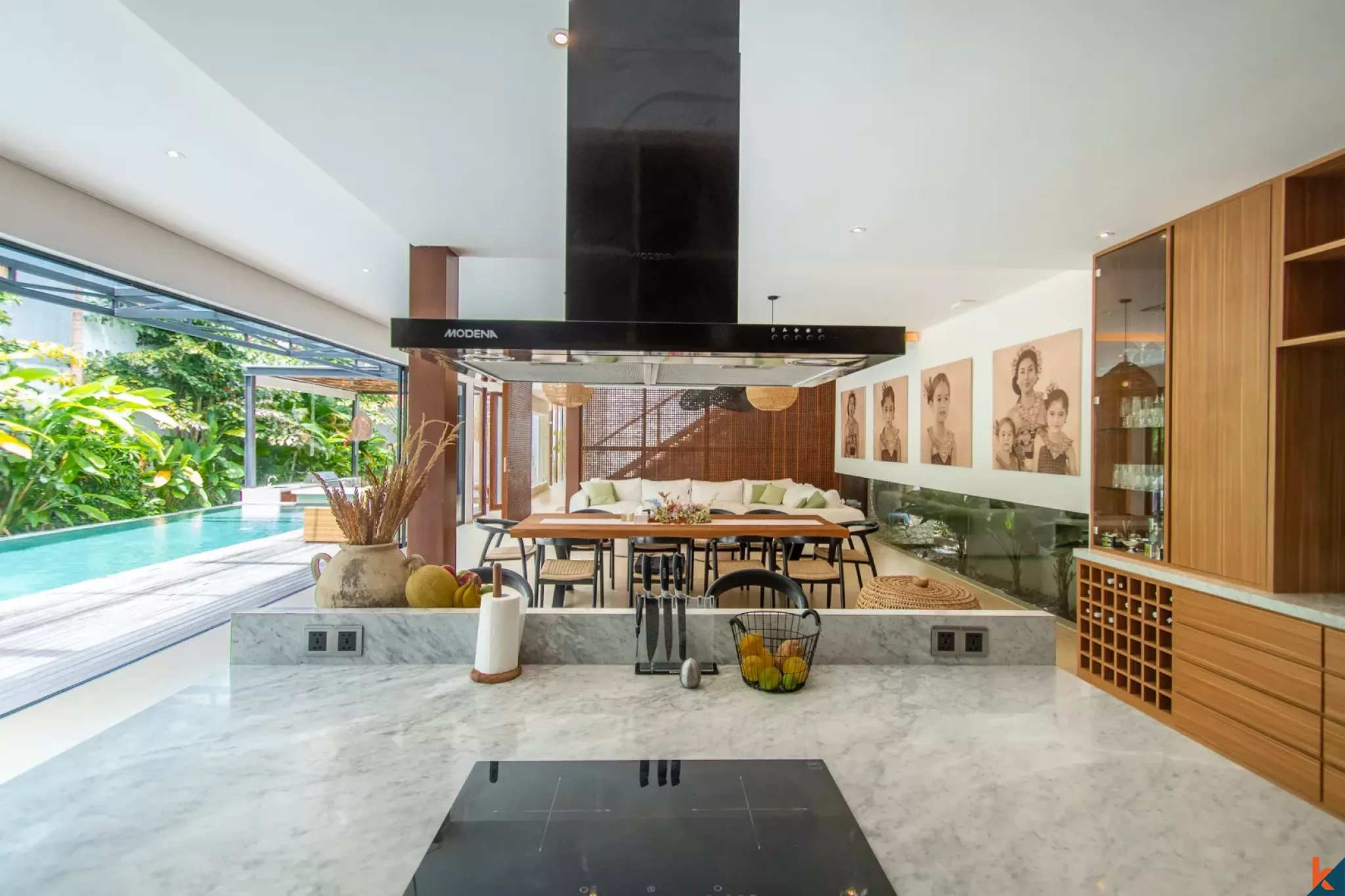 Four bedroom designer real estate for sale in Berawa