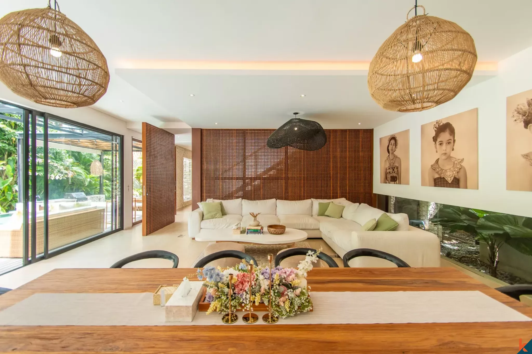 Four bedroom designer real estate for sale in Berawa