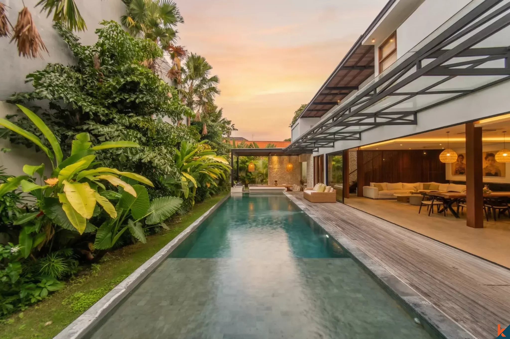 Four bedroom designer real estate for sale in Berawa