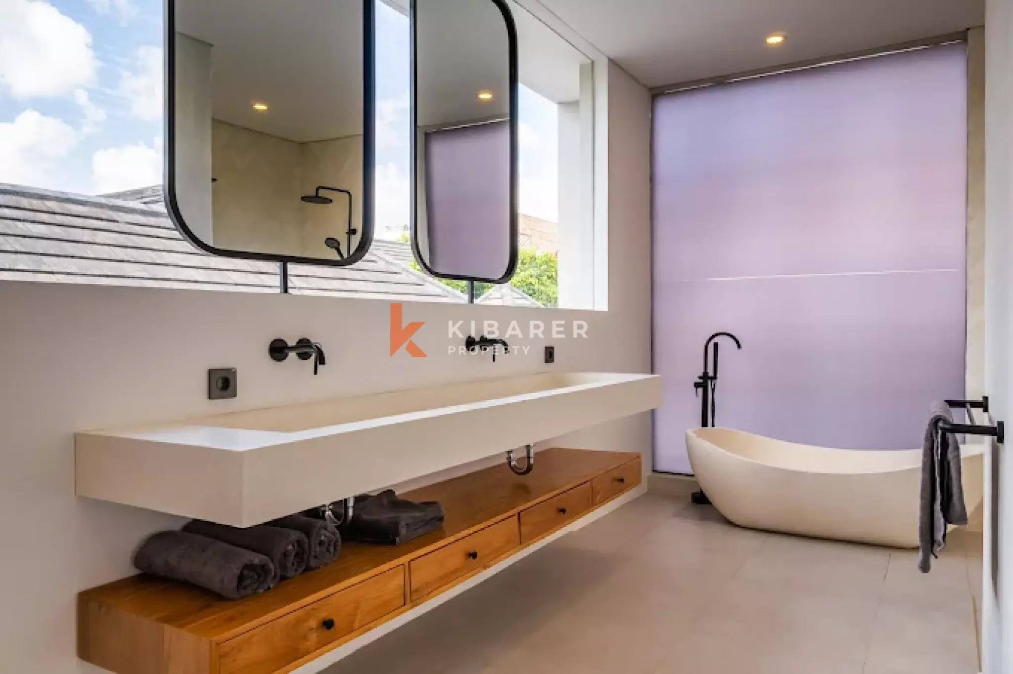 Jungle and River View Three Bedroom Villa in Tumbak Bayuh