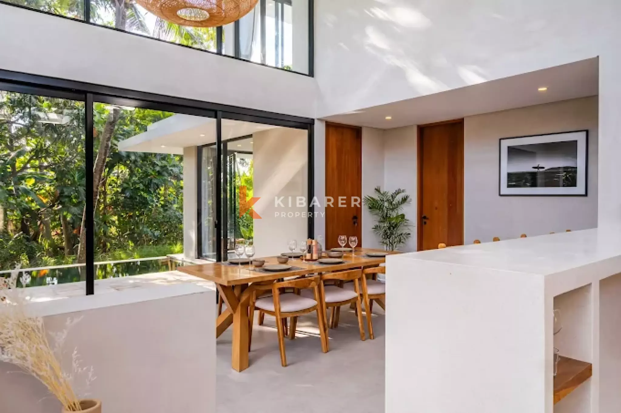 Jungle and River View Three Bedroom Villa in Tumbak Bayuh