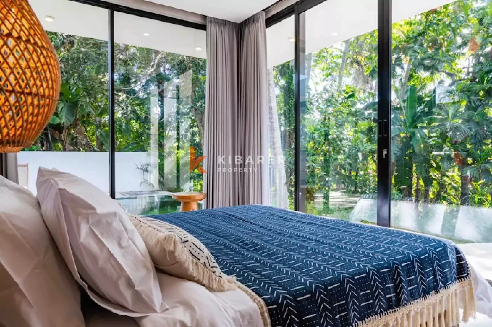 Jungle and River View Three Bedroom Villa in Tumbak Bayuh