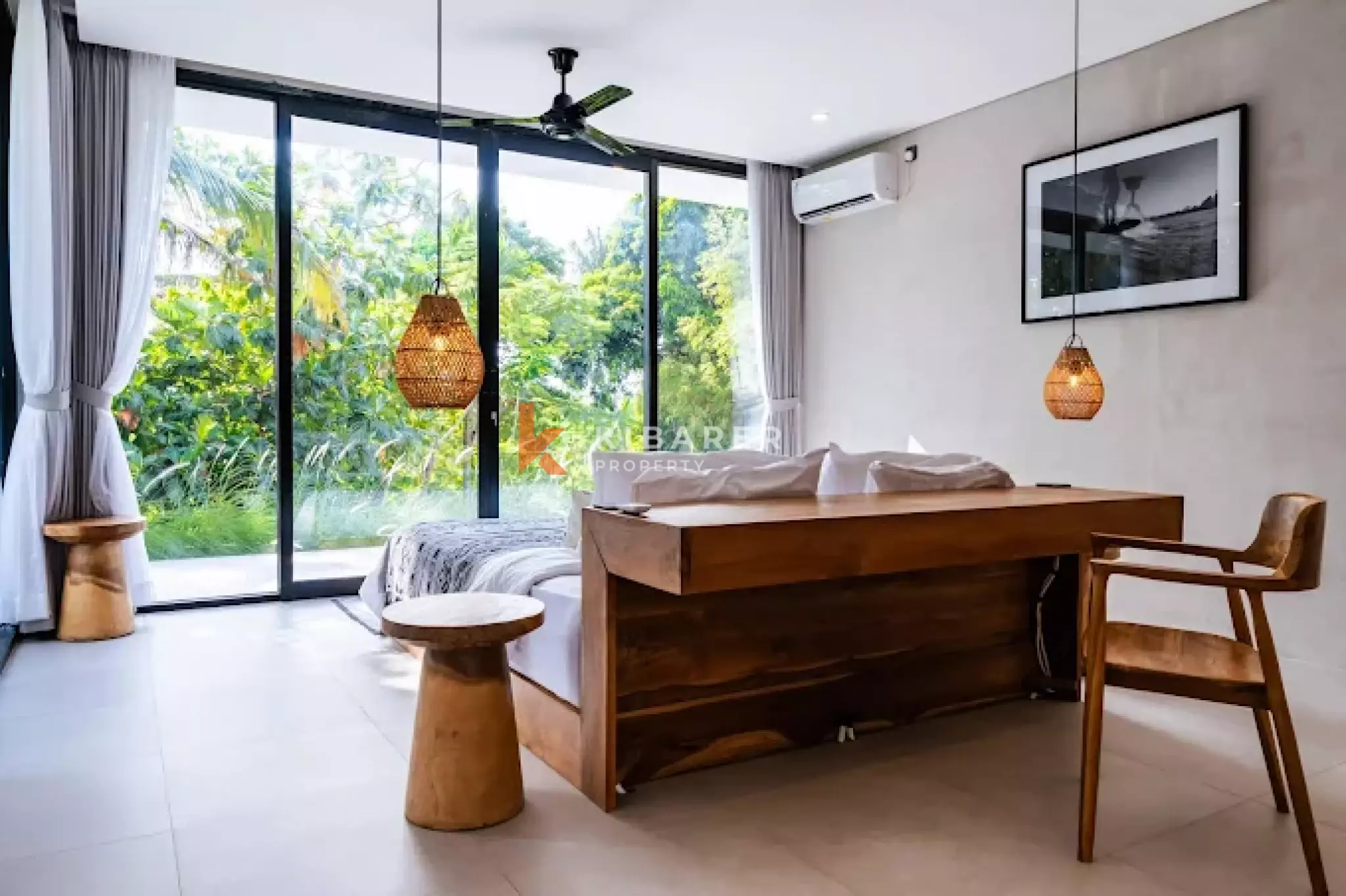 Jungle and River View Three Bedroom Villa in Tumbak Bayuh