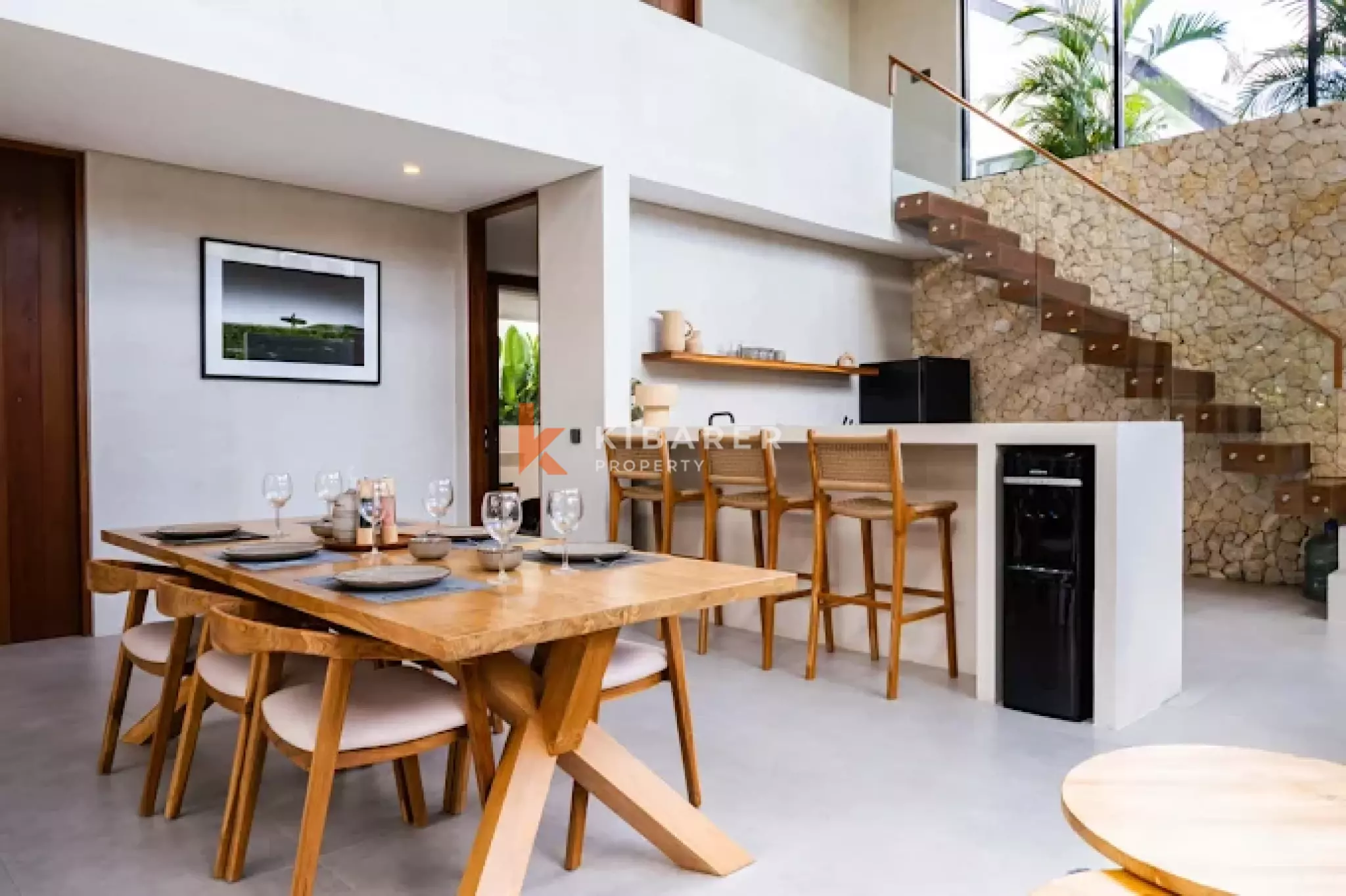 Jungle and River View Three Bedroom Villa in Tumbak Bayuh