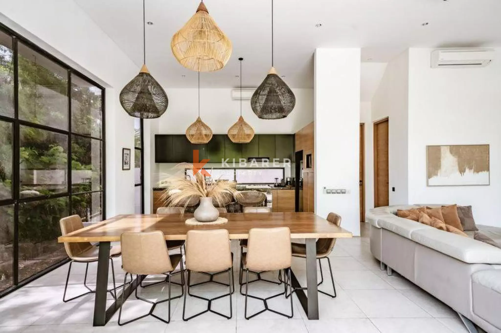 Luxury Three Bedroom Villa Hilltop Sea Views In Bingin