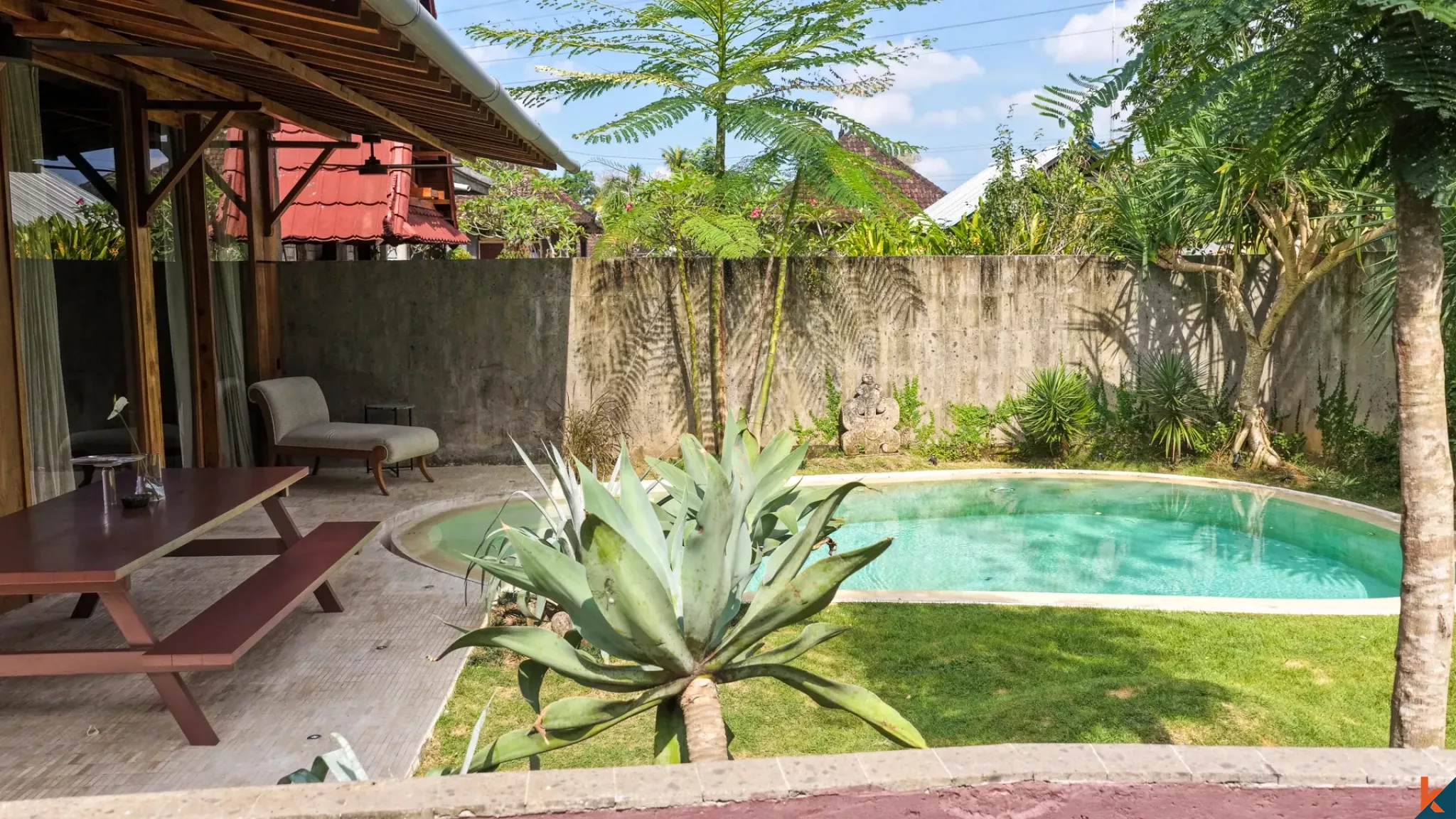 High Quality Two Bedroom Modern Joglo Property for Lease in Buwit