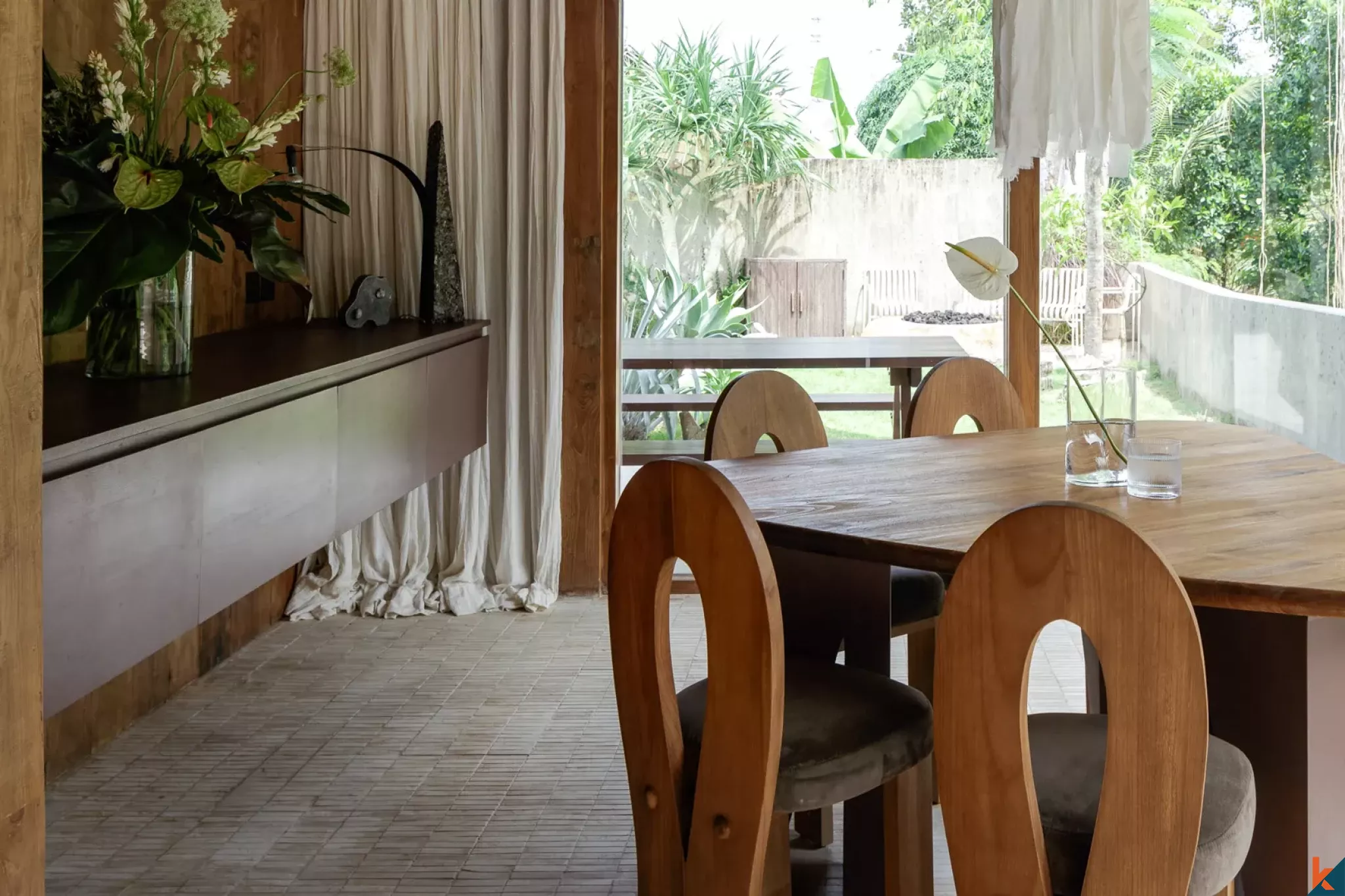 High Quality Two Bedroom Modern Joglo Property for Lease in Buwit