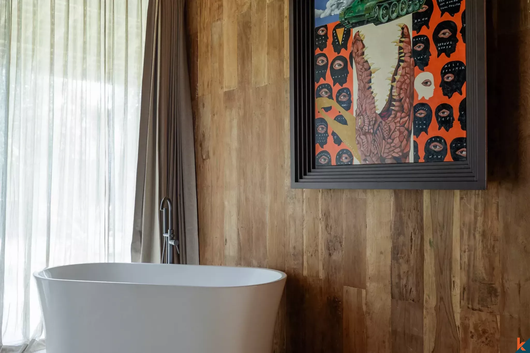 High Quality Two Bedroom Modern Joglo Property for Lease in Buwit