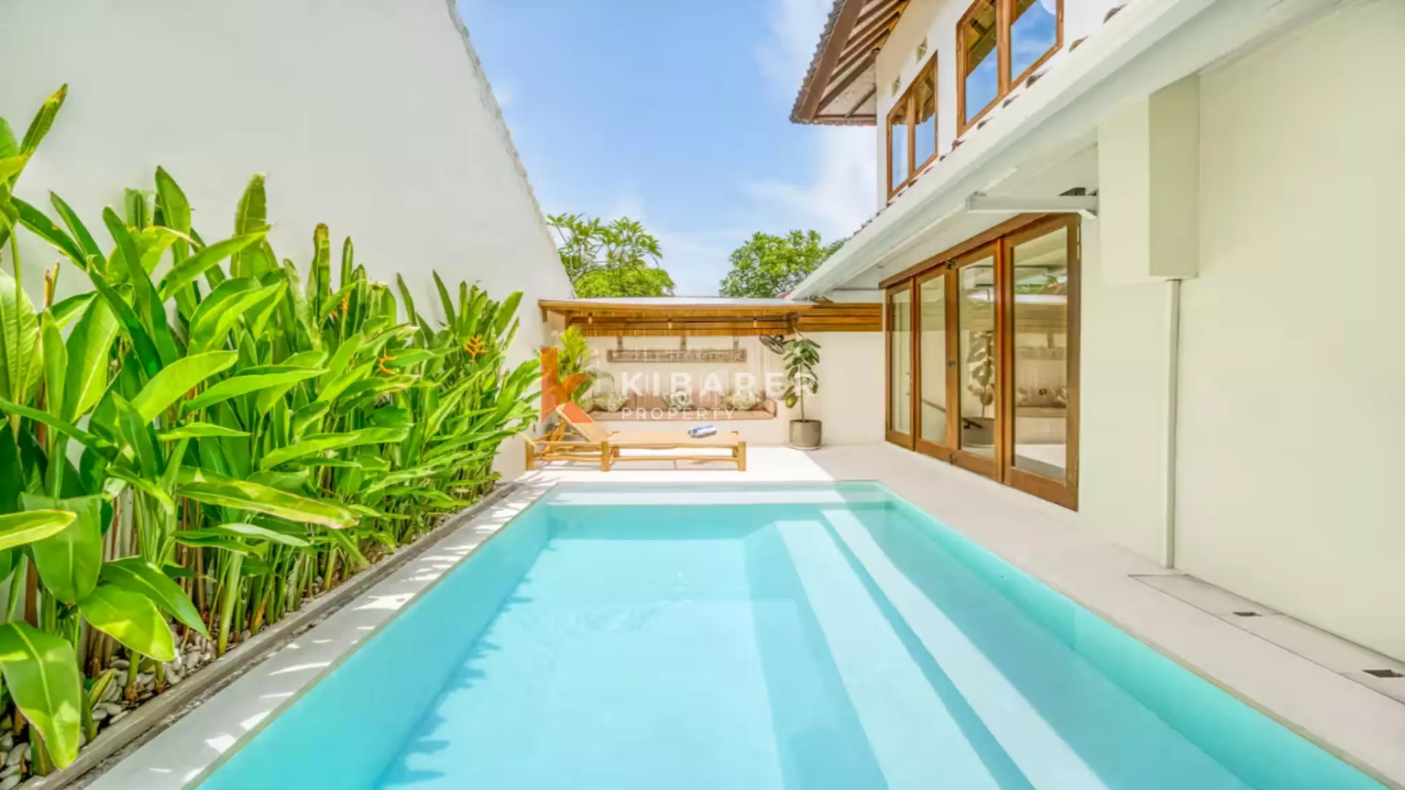Elegant Tropical Three-Bedroom Pool Villa Located in Seminyak