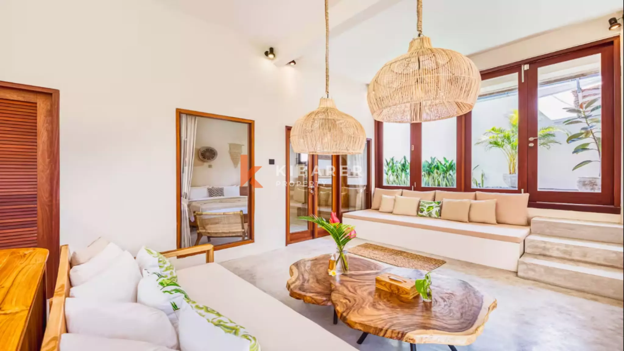Elegant Tropical Three-Bedroom Pool Villa Located in Seminyak