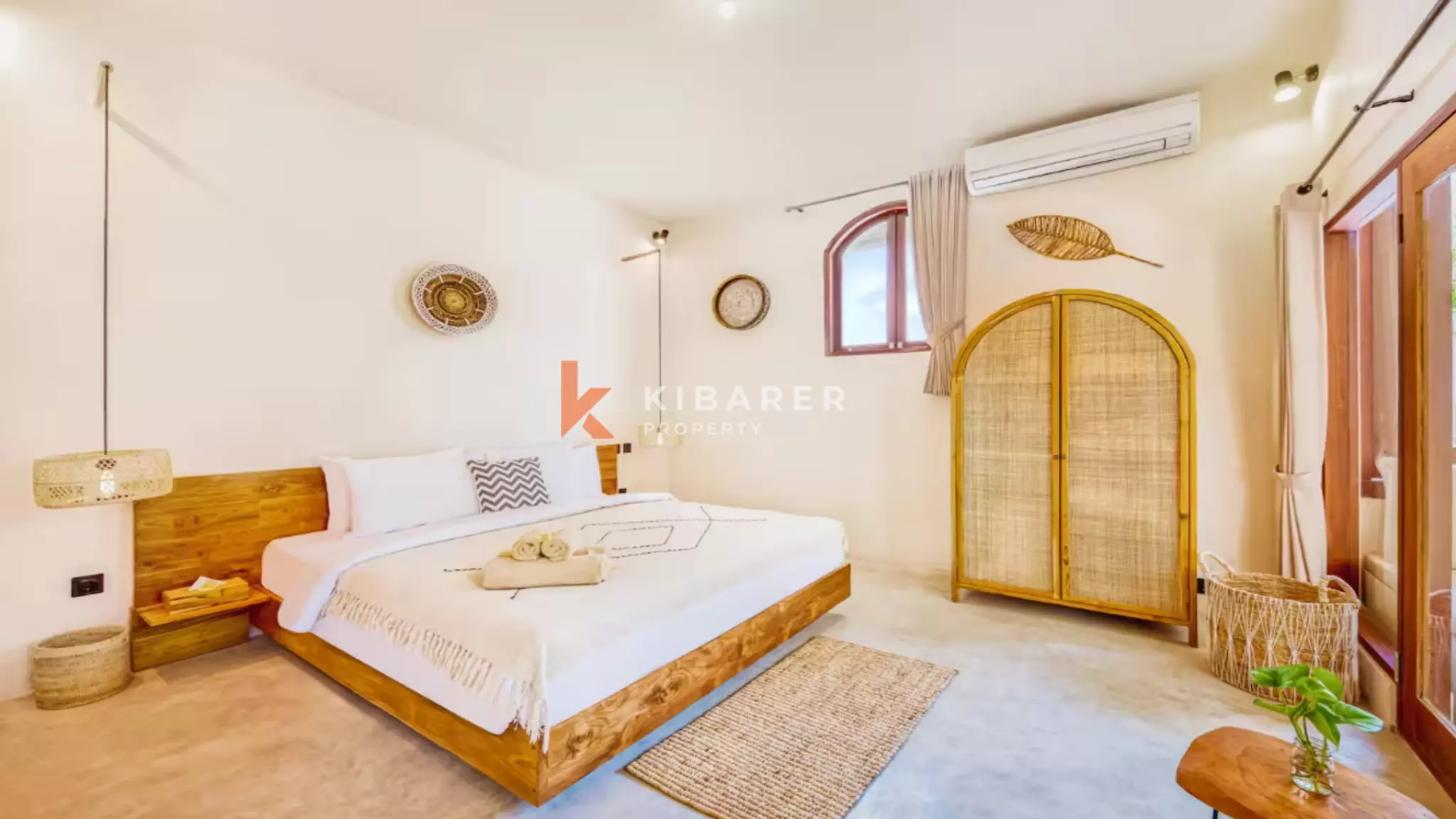 Elegant Tropical Three-Bedroom Pool Villa Located in Seminyak