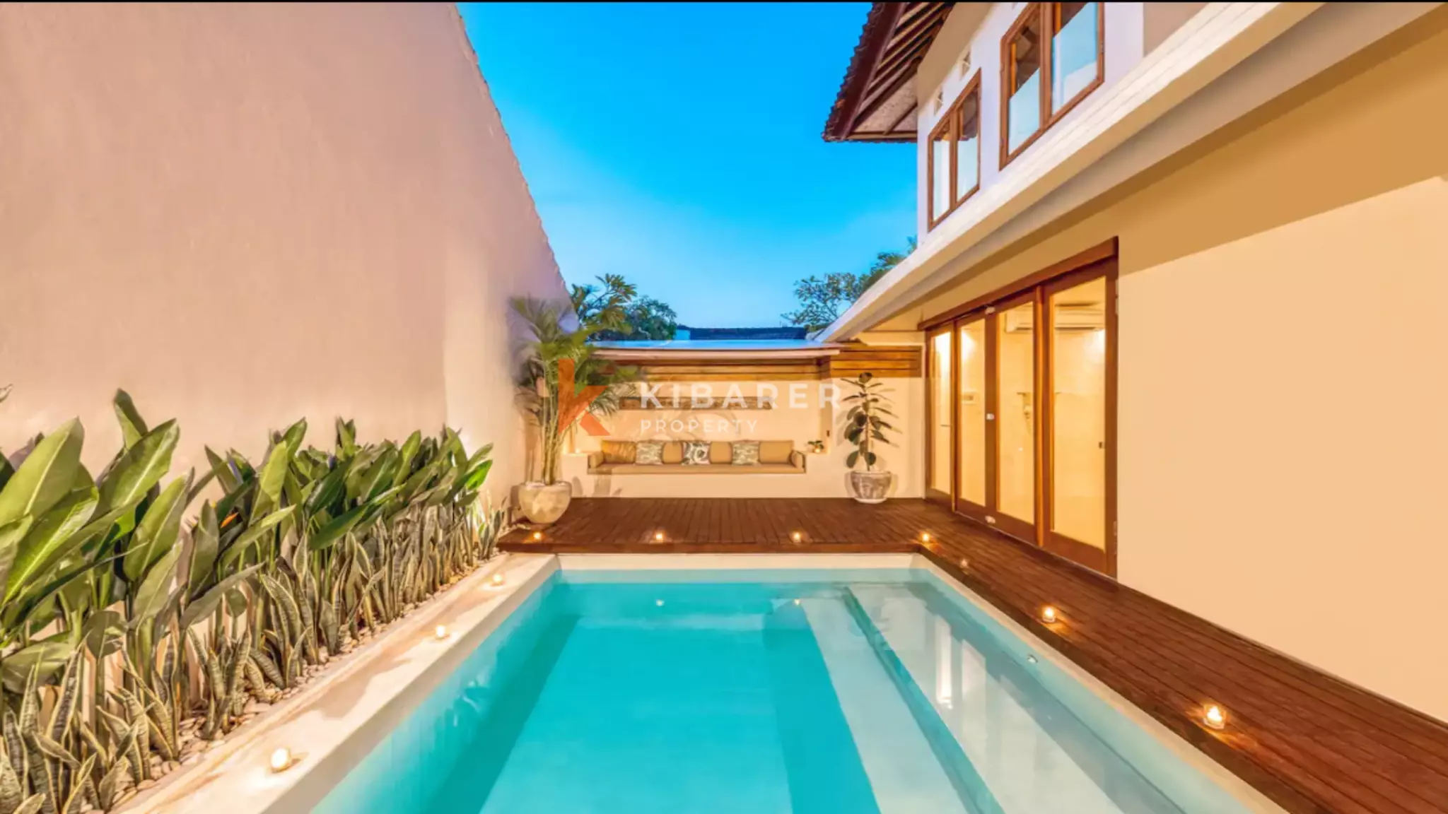 Elegant Tropical Three-Bedroom Pool Villa Located in Seminyak