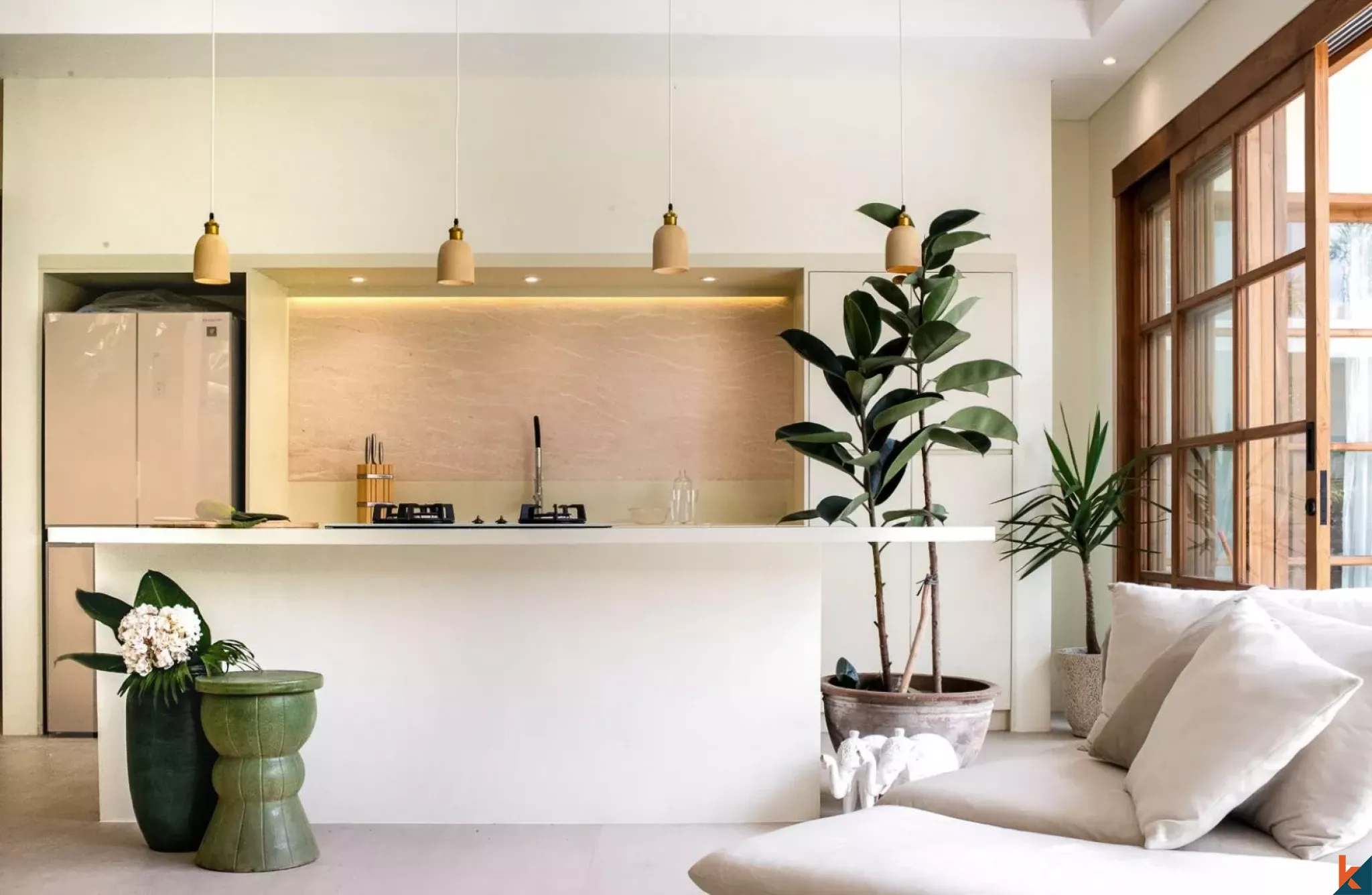 Beautiful four bedroom leasehold quality estate in Babakan - Canggu