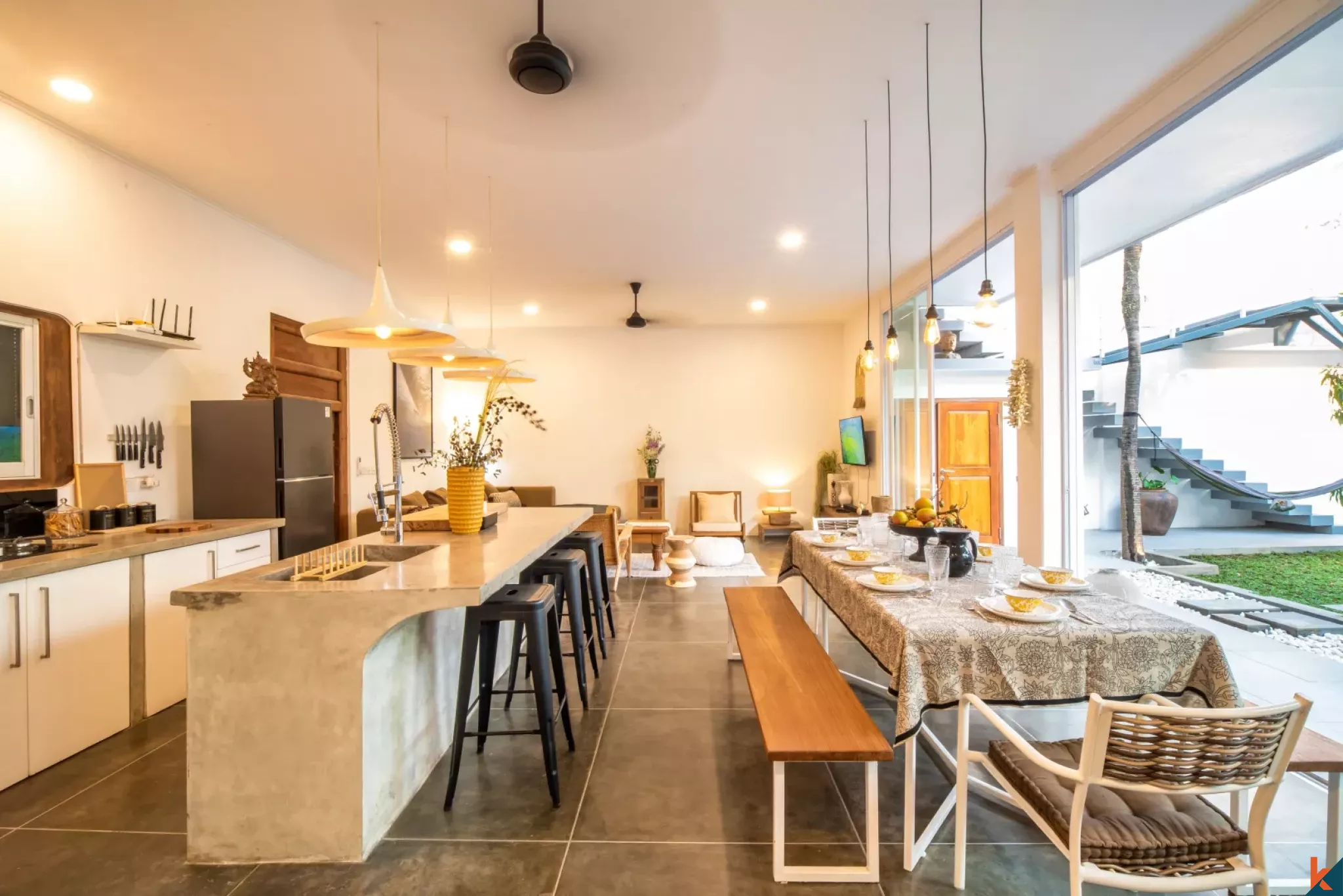 Spacious and Modern Four Bedroom Villa for Lease in Berawa