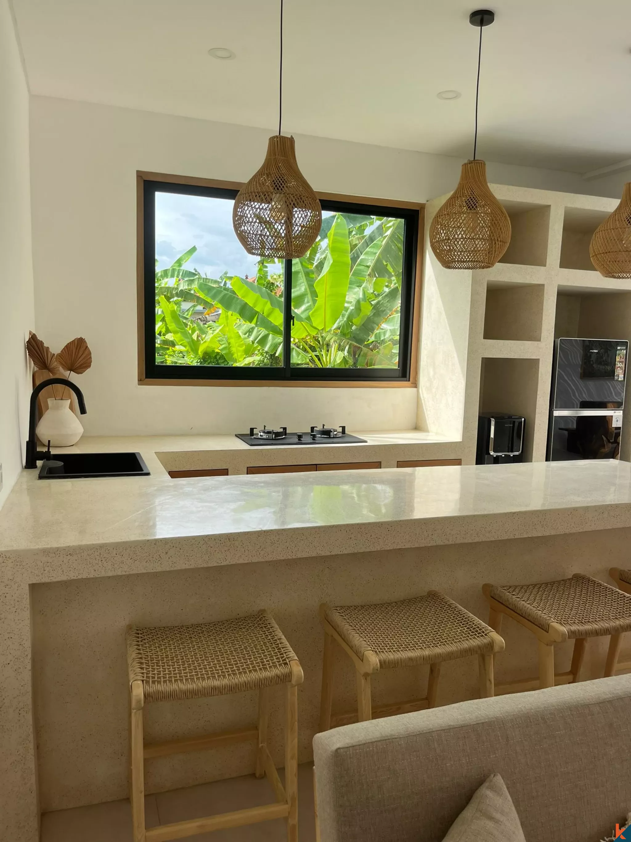 Serene 1-Bedroom Villa with Private Pool near Tanah Lot