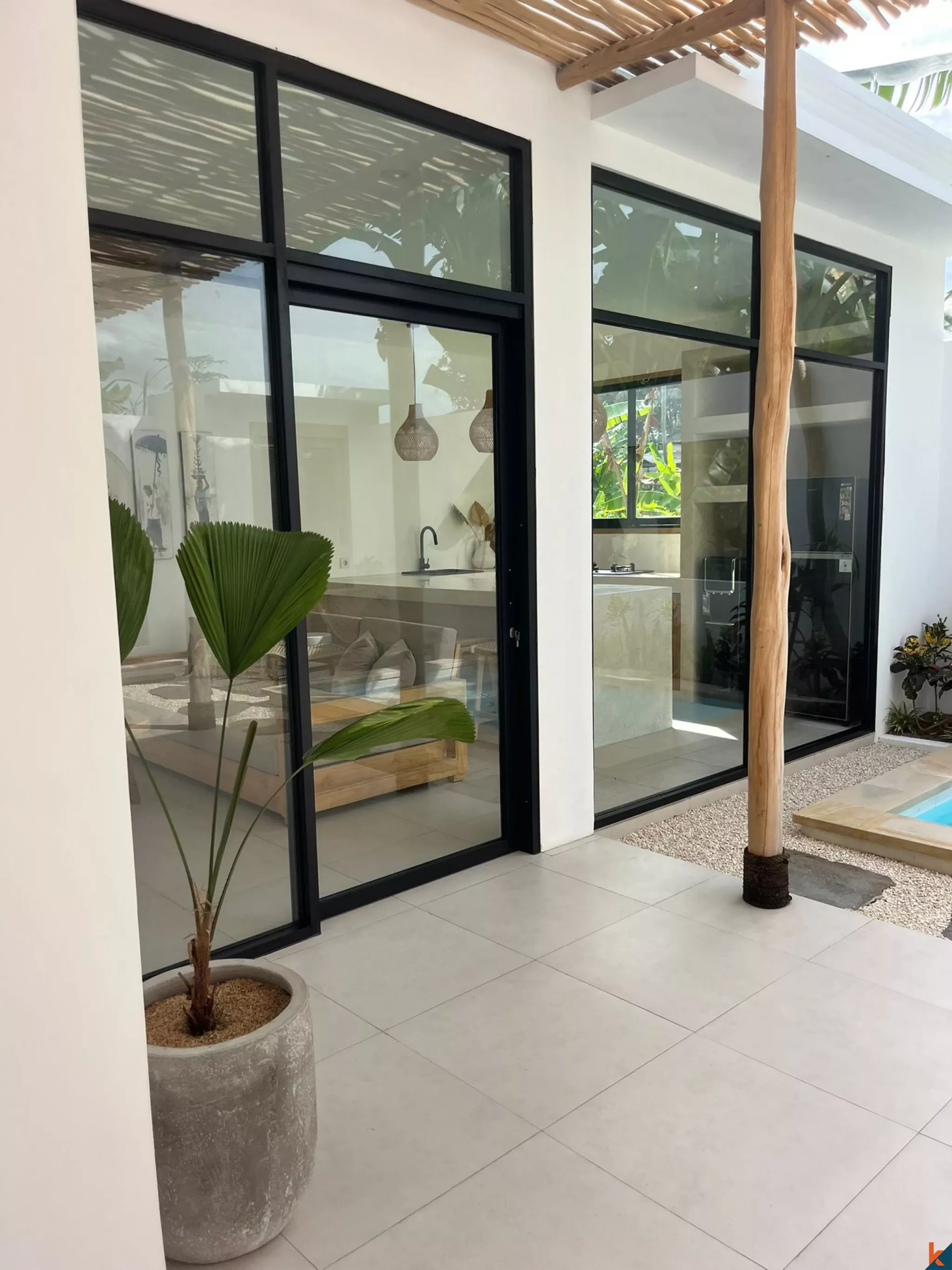 Serene 1-Bedroom Villa with Private Pool near Tanah Lot