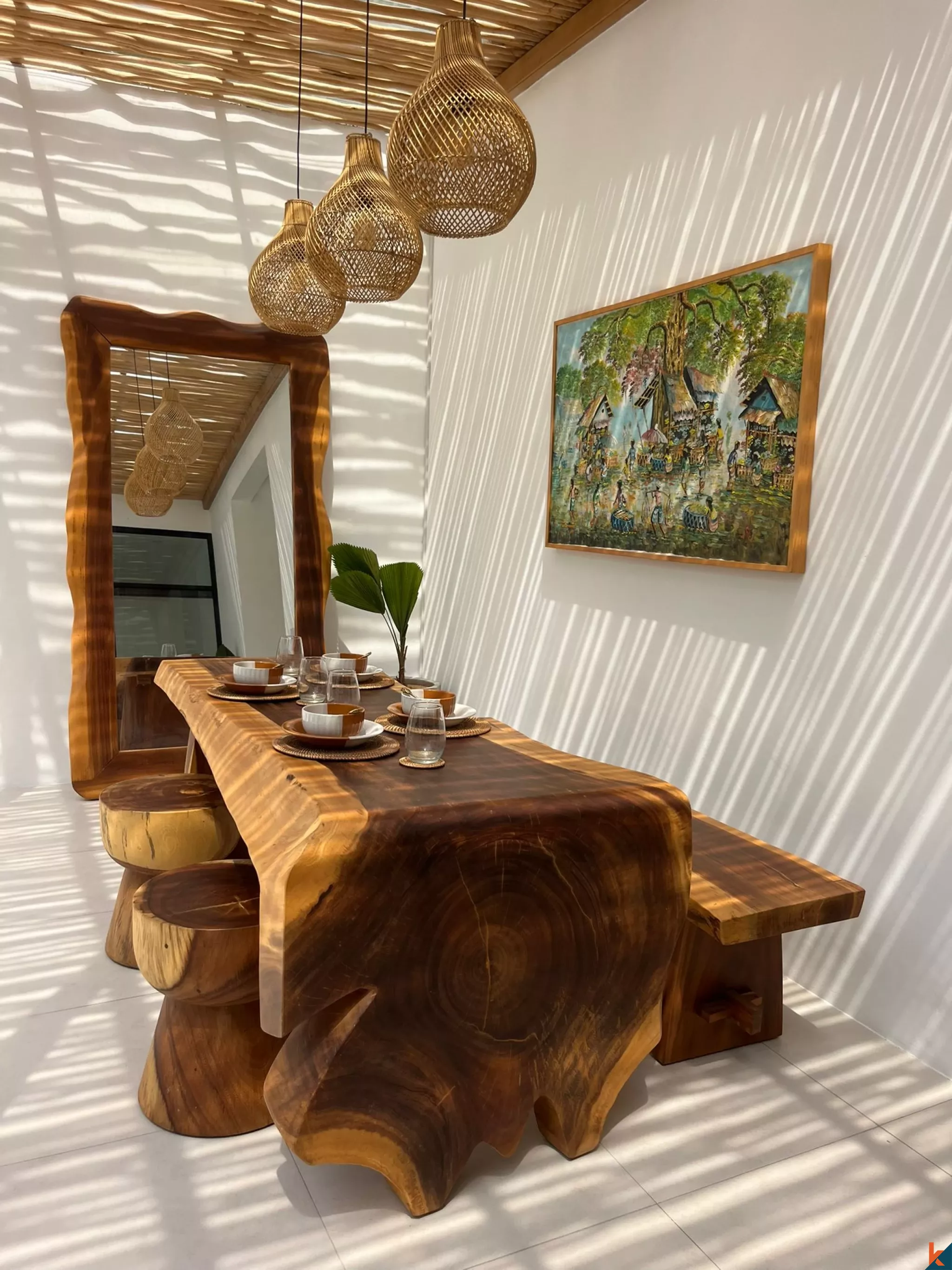 Serene 1-Bedroom Villa with Private Pool near Tanah Lot