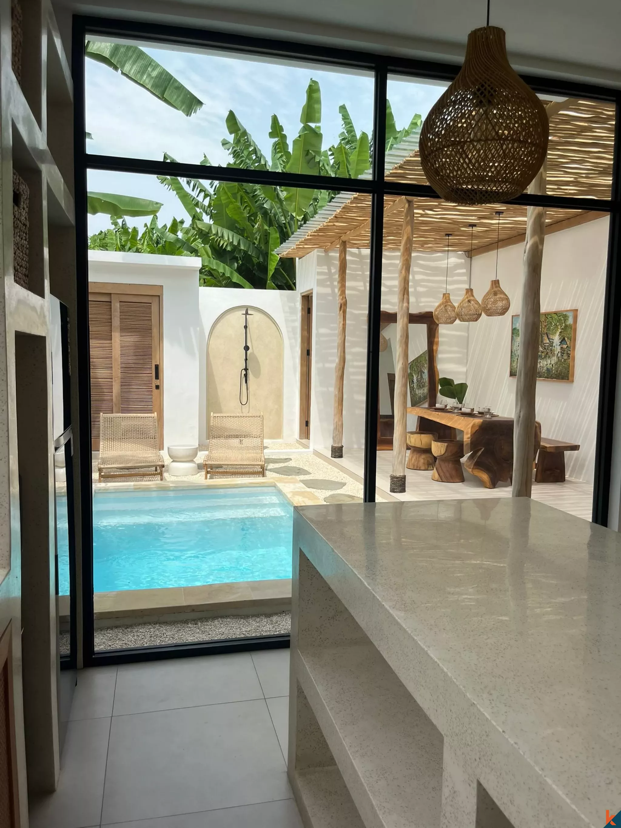 Serene 1-Bedroom Villa with Private Pool near Tanah Lot