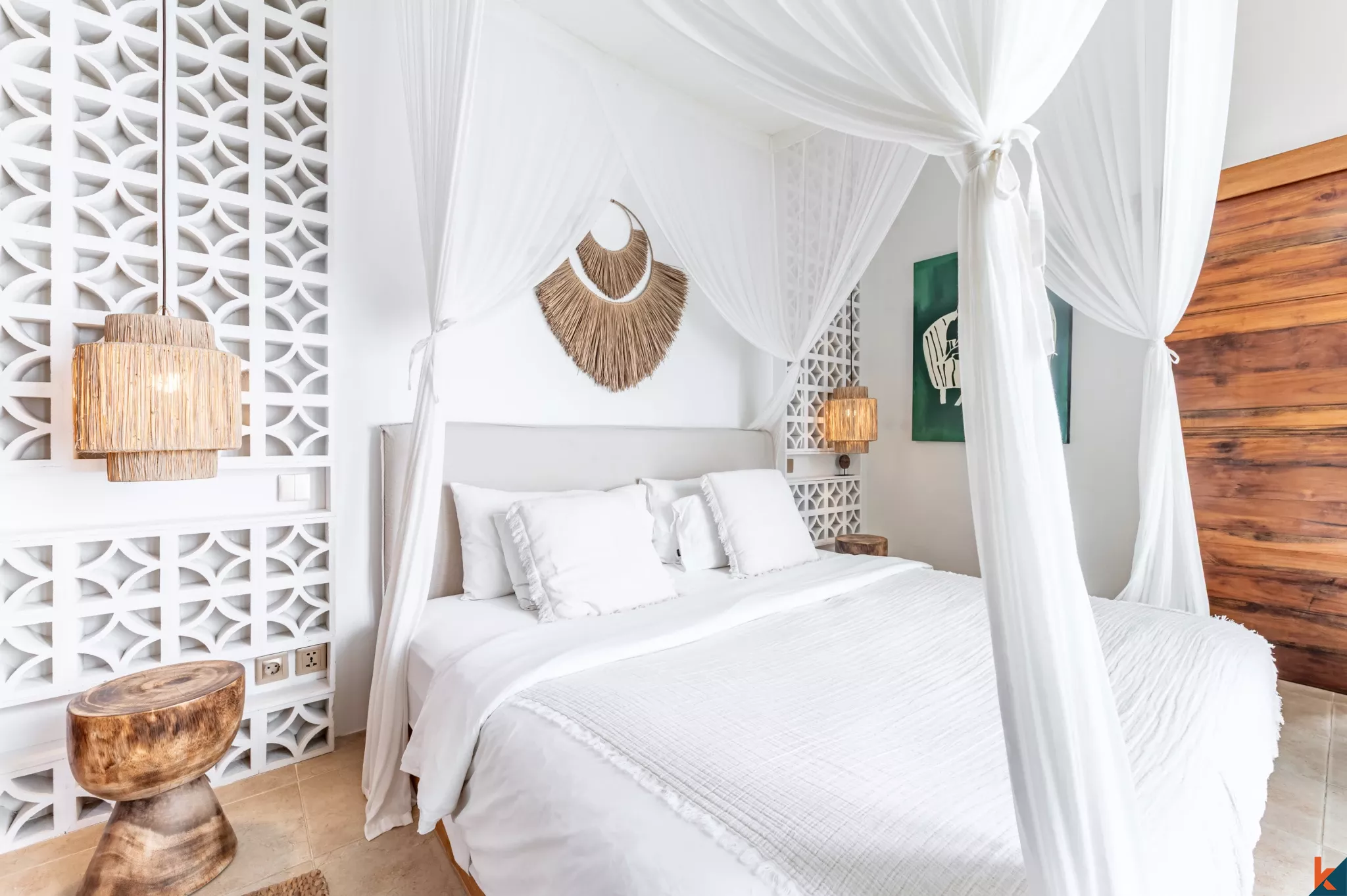 Modern Tropical Villa with Private Pool in Tiying Tutul