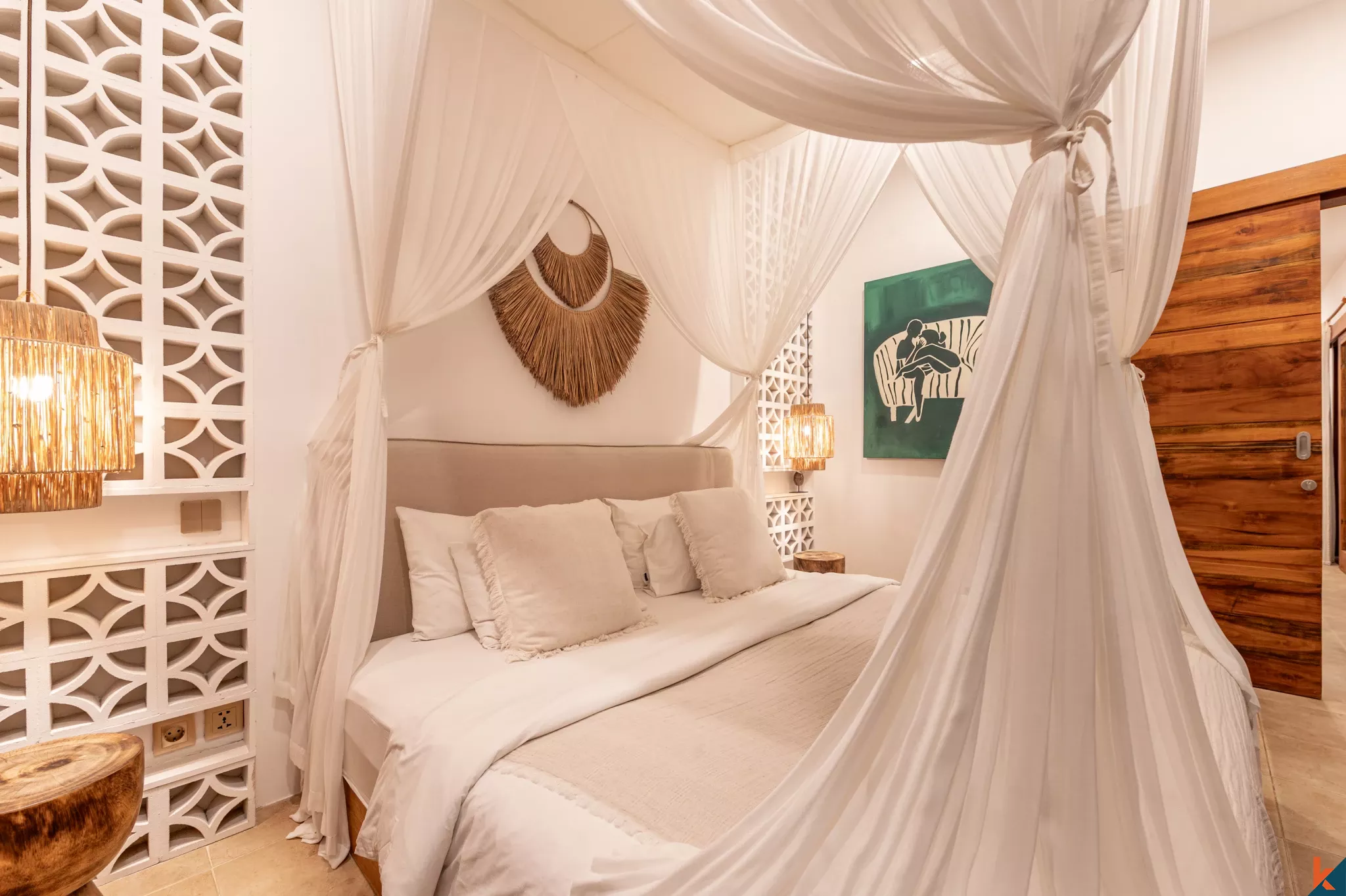 Modern Tropical Villa with Private Pool in Tiying Tutul