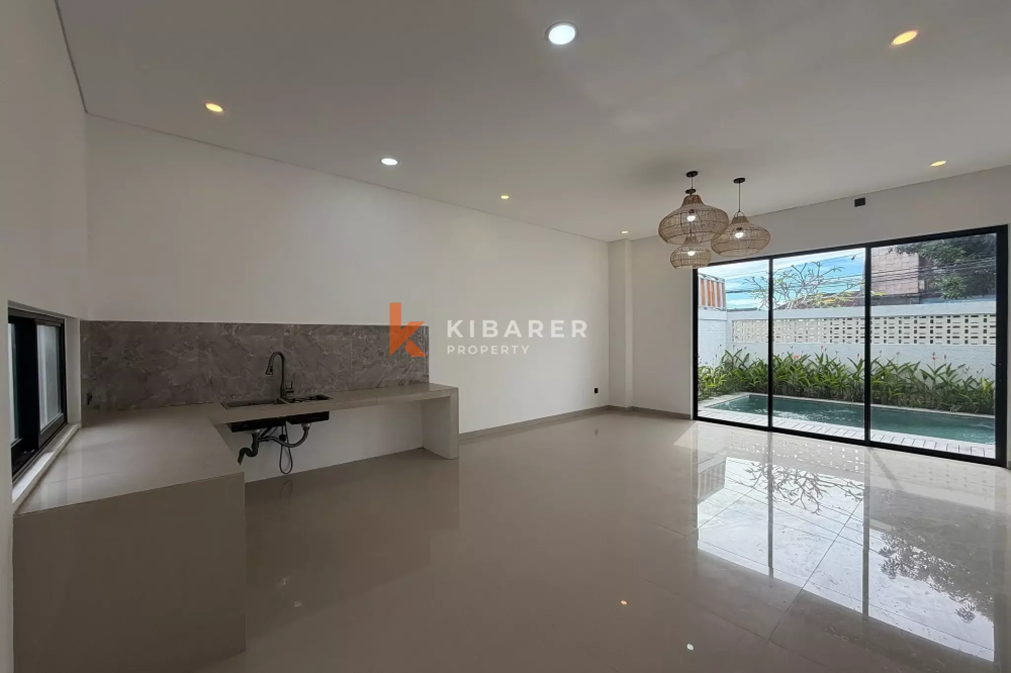 Spacious Unfurnished Two-Bedrooms Villa in Munggu (Min. 3 Years Rental)