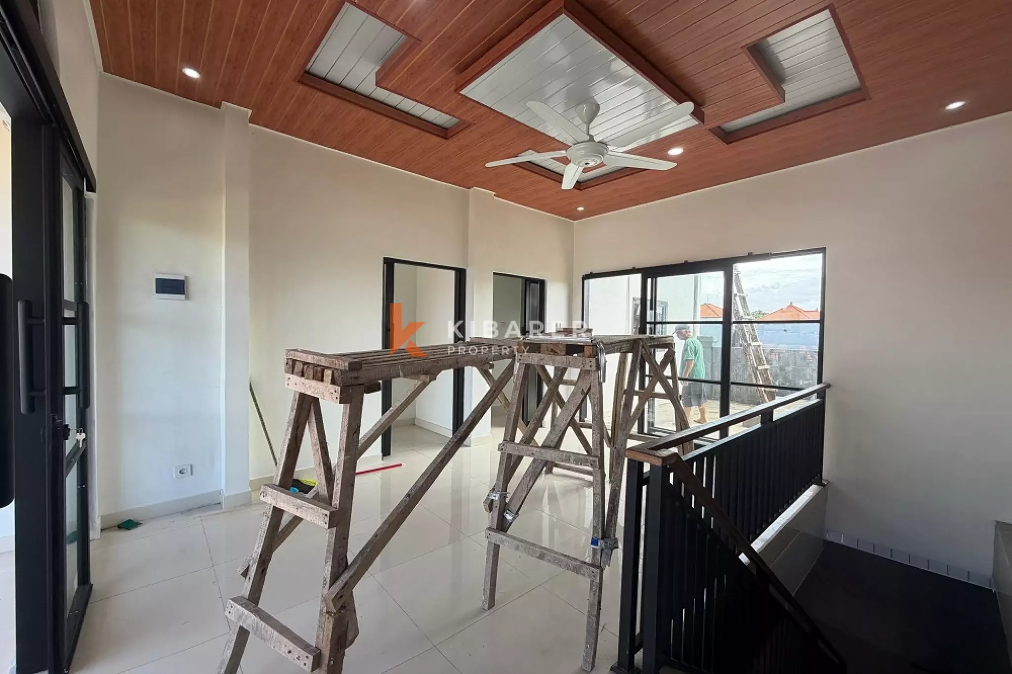 Rumah Balinesia Nyaman Tiga Kamar Tidur Tanpa Perabot di Sanur