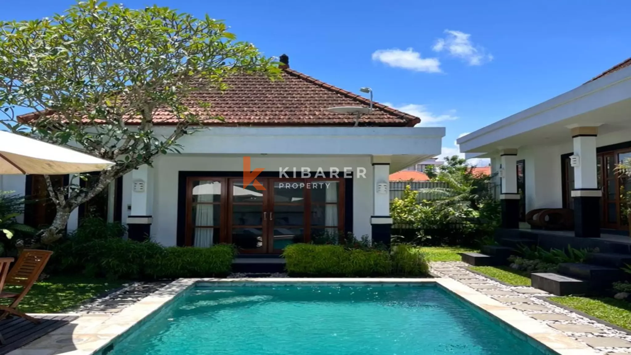 Charmante villa de trois chambres au design tropical à Umalas