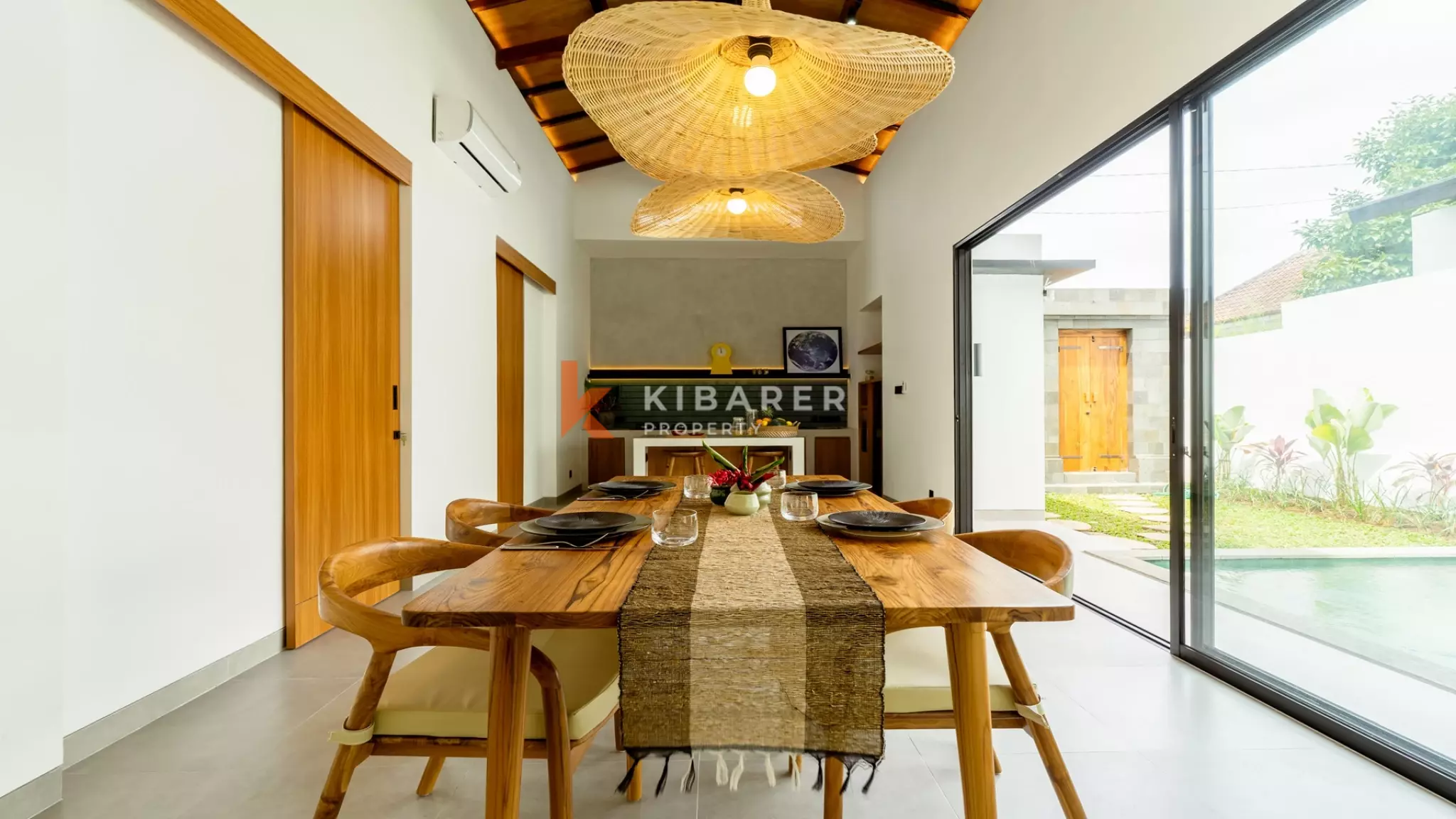 Modern Tropical Two-Bedroom Pool Villa in Charming Ubud Pejeng