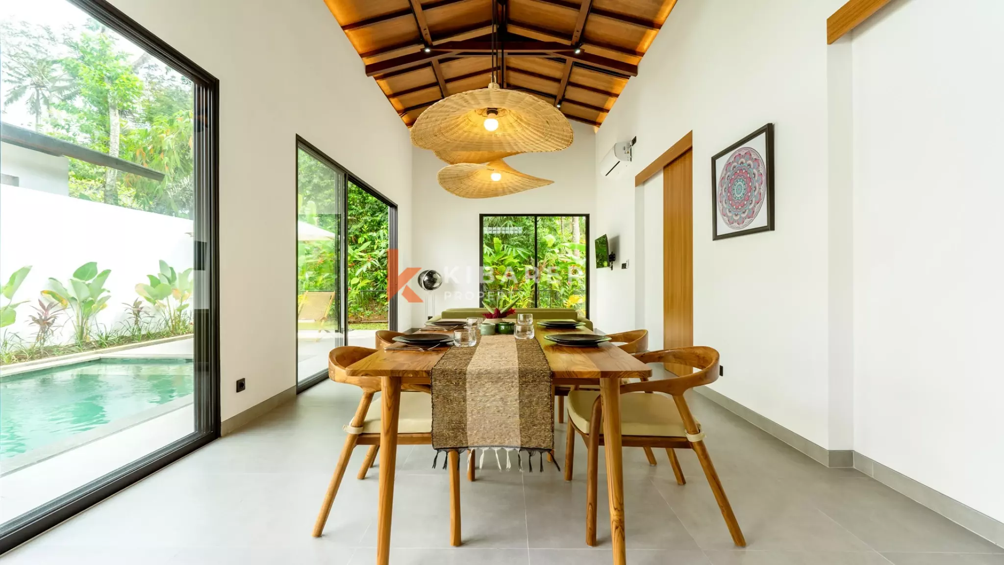 Modern Tropical Two-Bedroom Pool Villa in Charming Ubud Pejeng