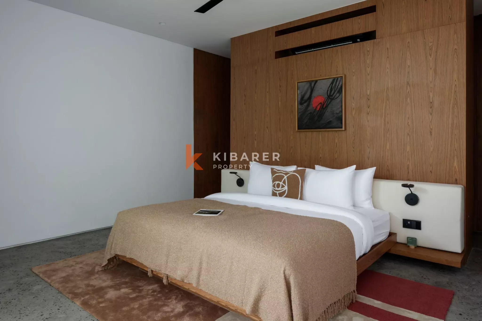 Villa Modern Dua Kamar Tidur di Canggu dengan Nuansa Ikonik LA Pertengahan Abad