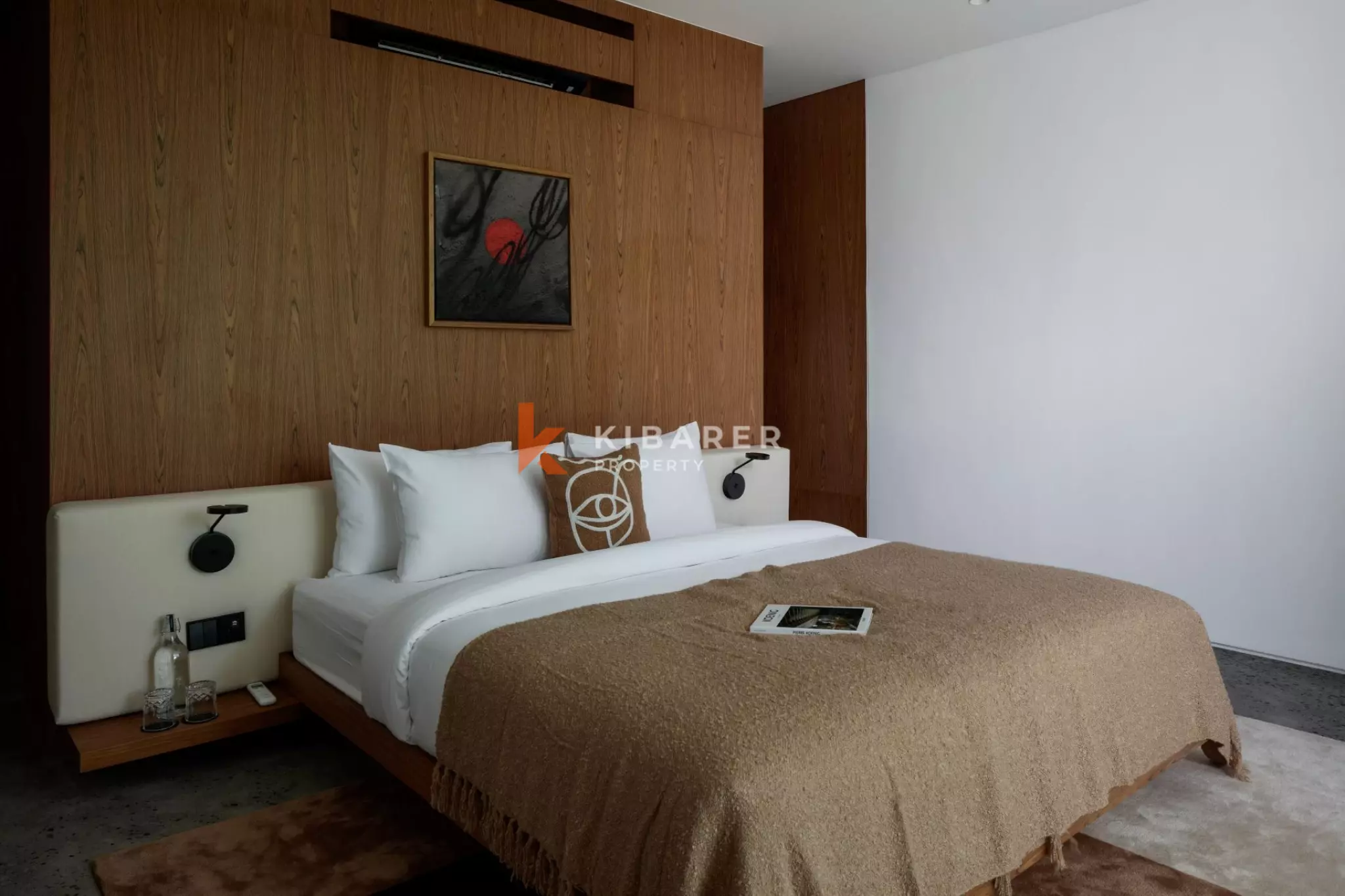 Villa Modern Dua Kamar Tidur di Canggu dengan Nuansa Ikonik LA Pertengahan Abad