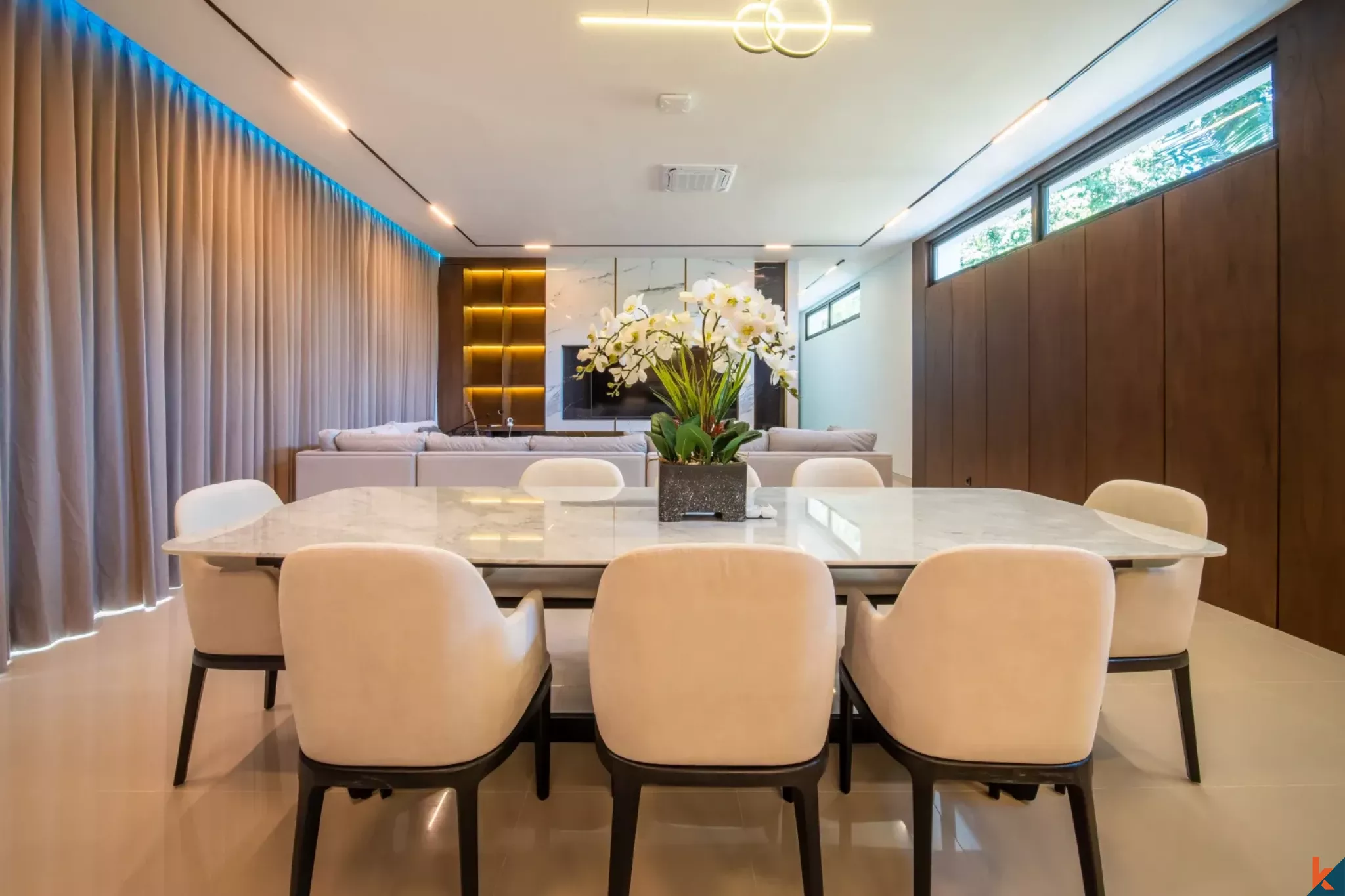 Modern Four Bedroom Jungle Villa for Lease in Ubud - Pejeng