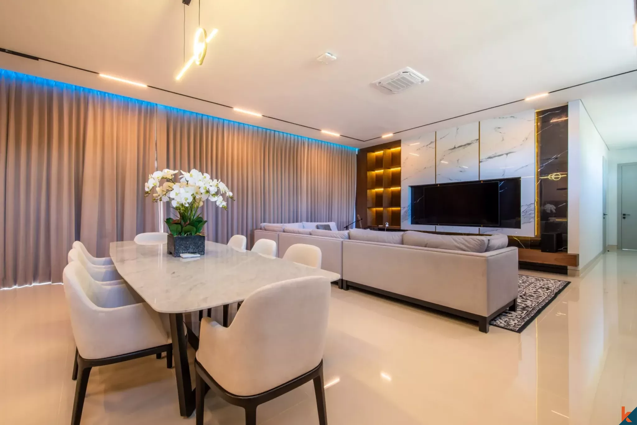 Modern Four Bedroom Jungle Villa for Lease in Ubud - Pejeng