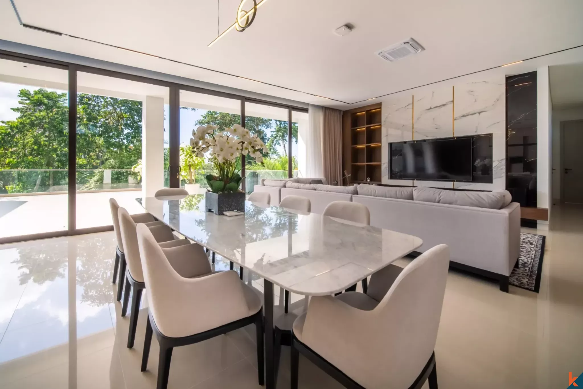 Modern Four Bedroom Jungle Villa for Lease in Ubud - Pejeng